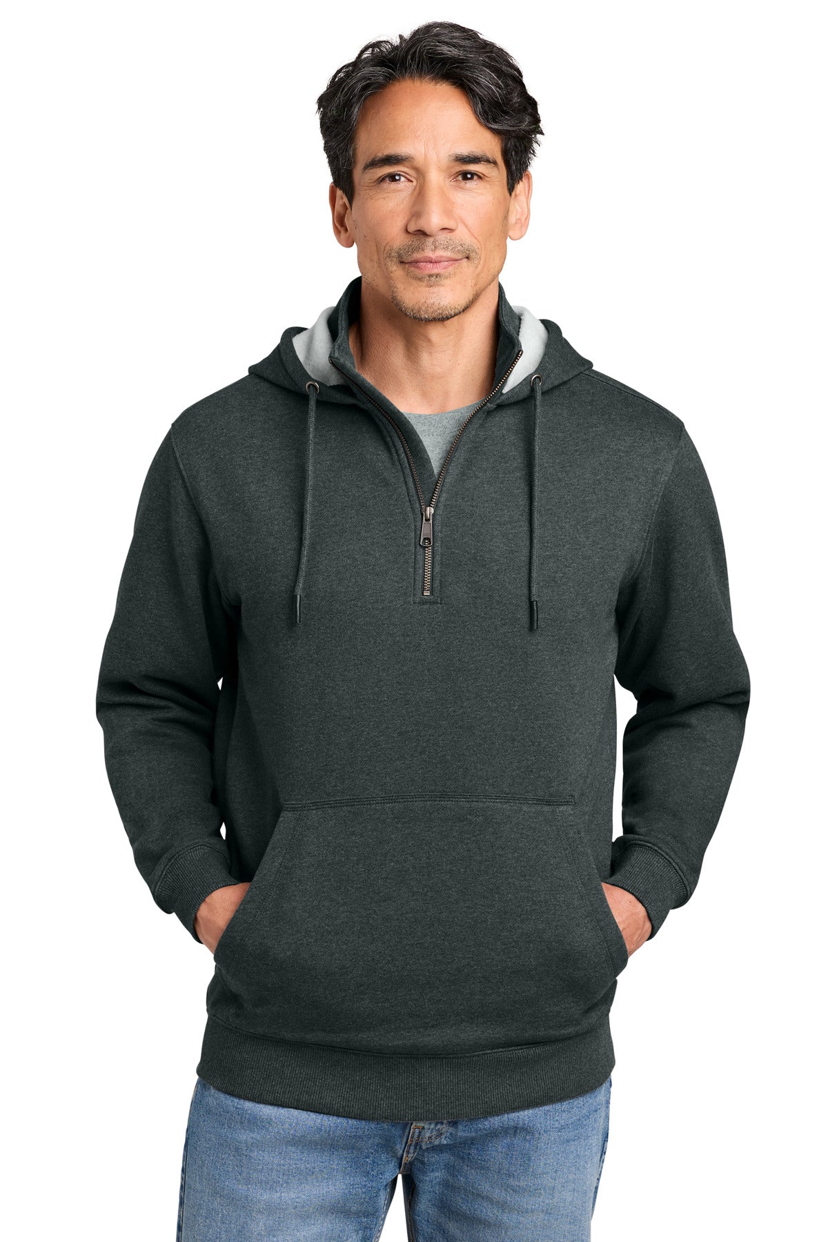 CornerStone® Tough Fleece 1/4-Zip Hoodie CSF633
