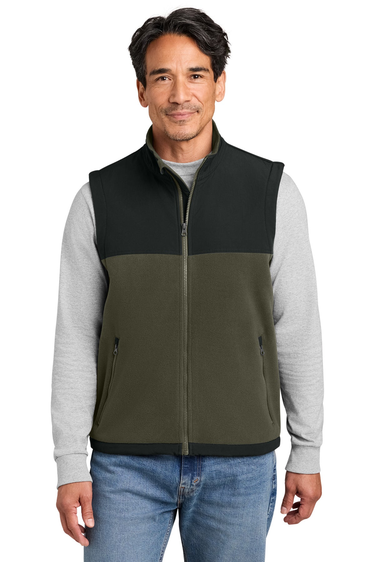 CornerStone® Fleece Overlay Vest CSF751