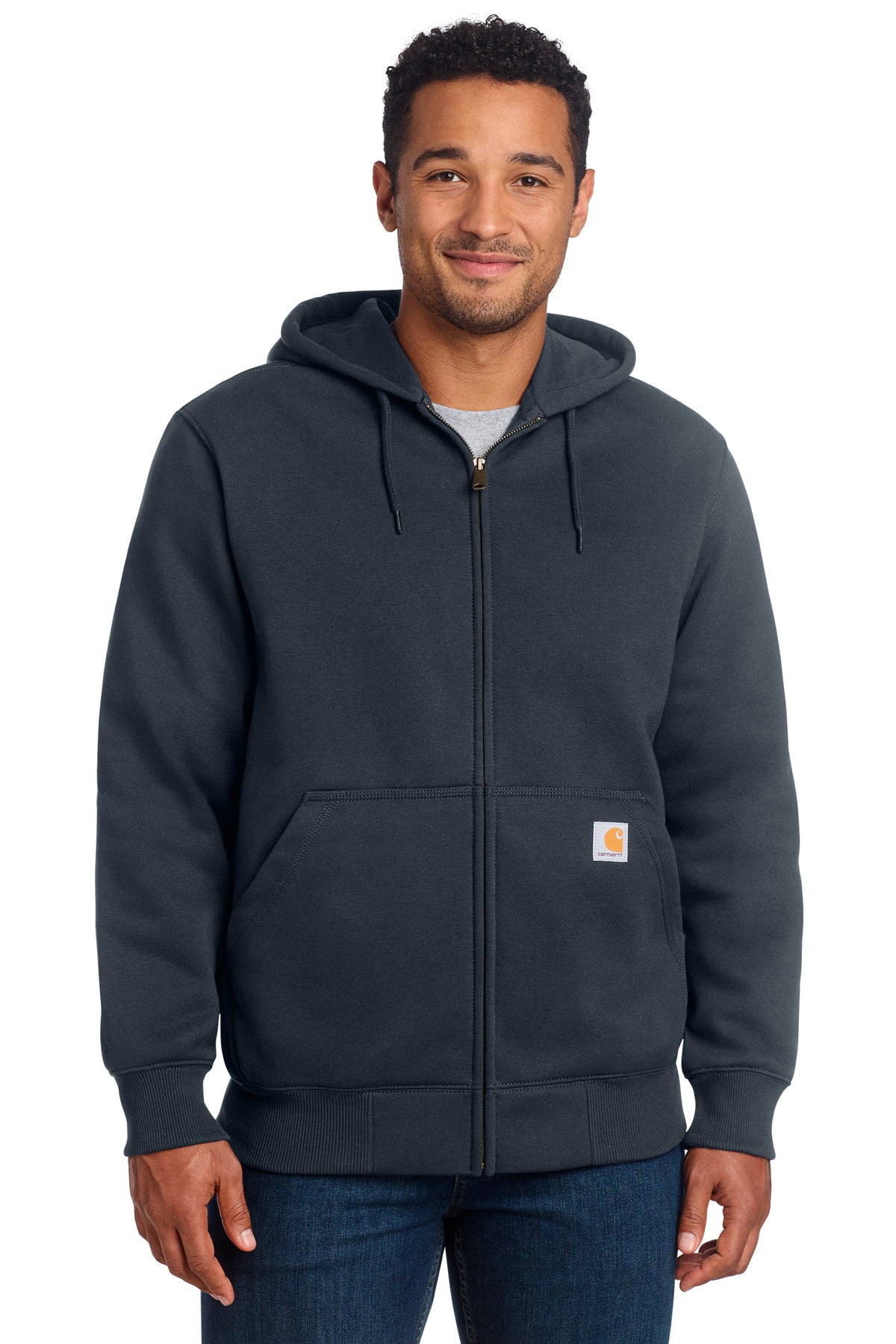 Carhartt ® Rain Defender ® Paxton Heavyweight Hooded Zip-Front Sweatshirt. CT100614