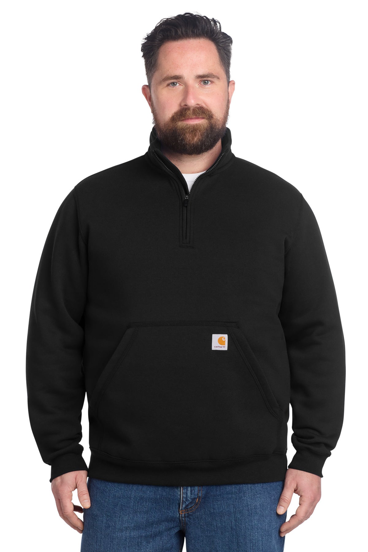 Carhartt® Midweight 1/4-Zip Mock Neck Sweatshirt CT105294