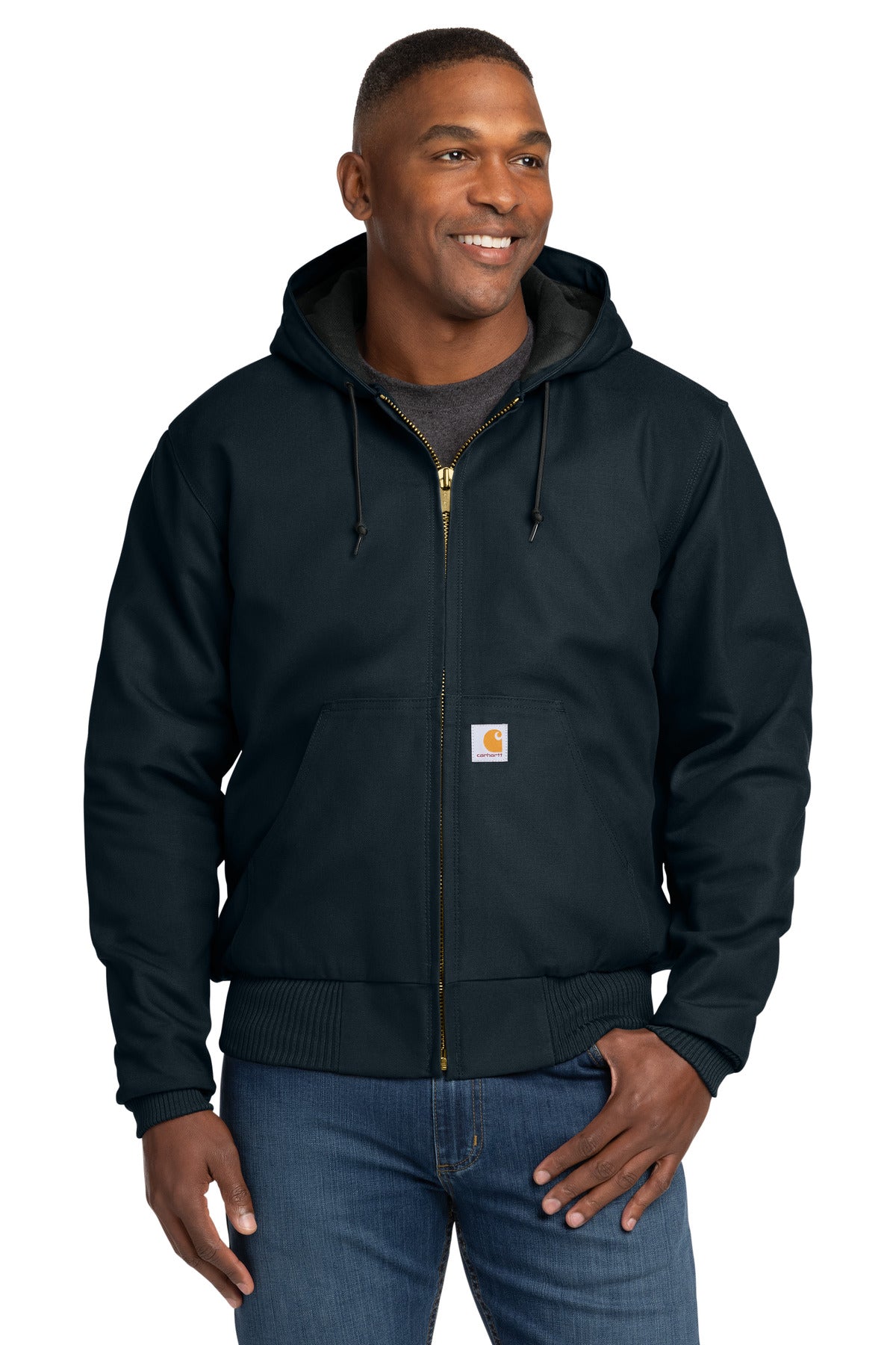 Carhartt ® Quilted-Flanne-Lined Duck Active Jac. CT106677