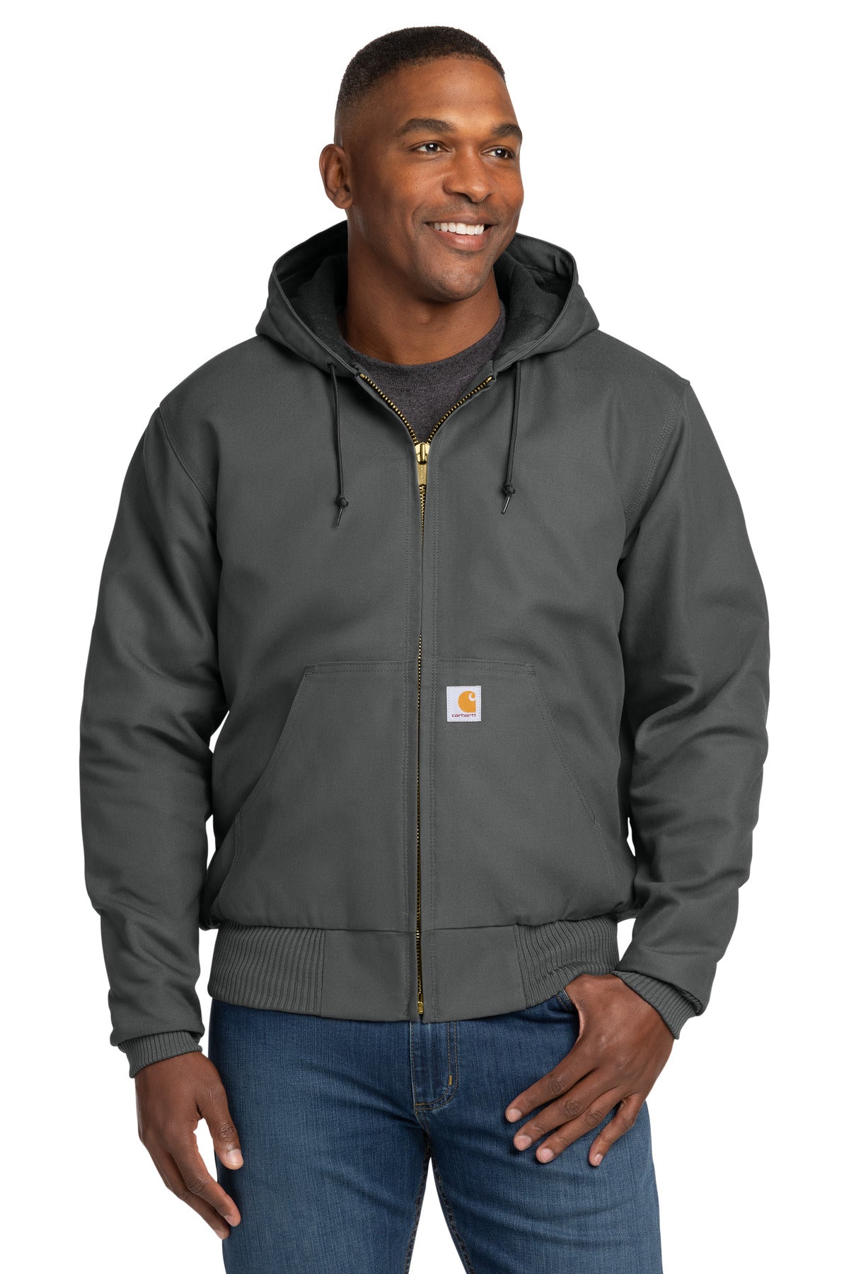 Carhartt ® Quilted-Flanne-Lined Duck Active Jac. CT106677