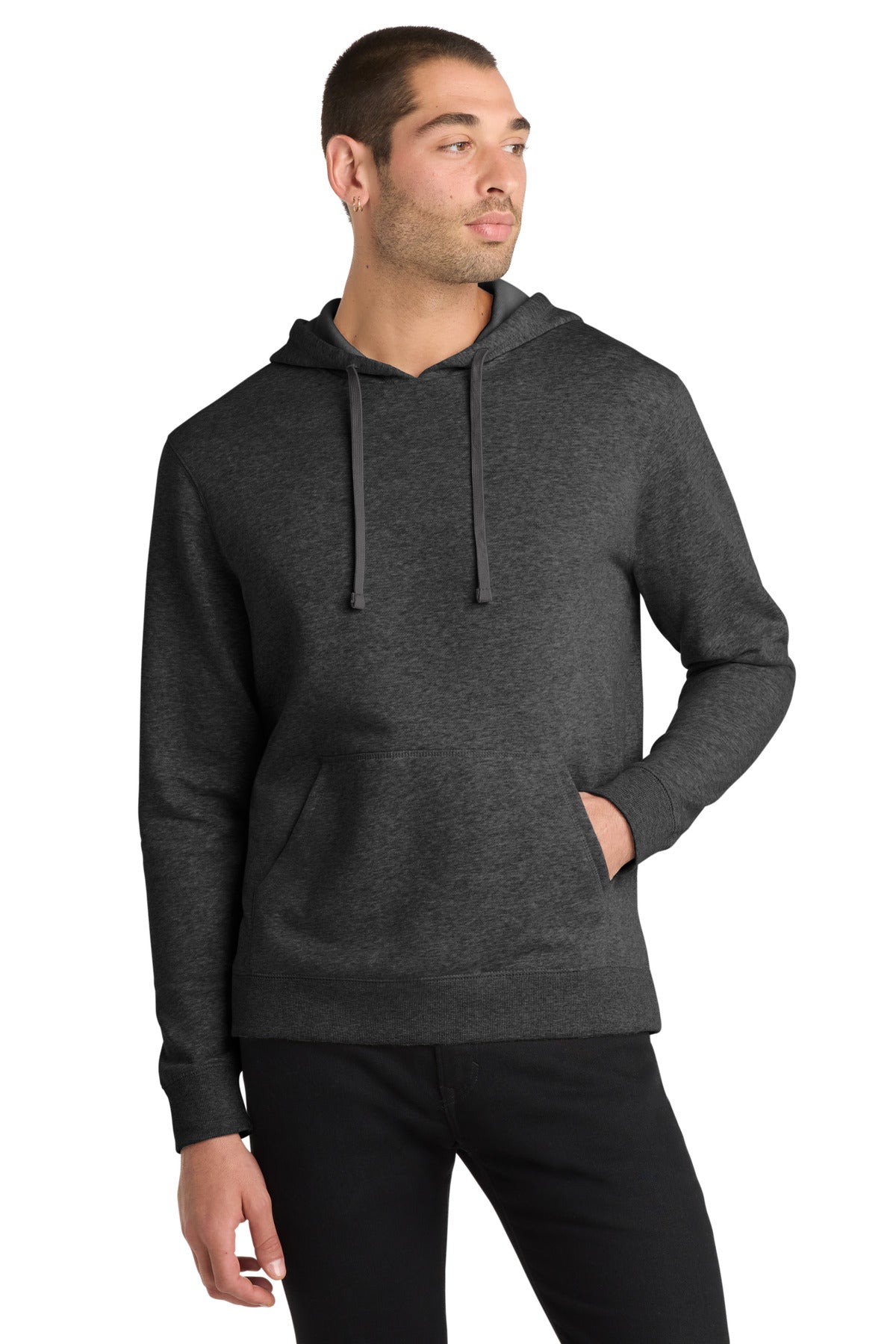 District® Lightweight Fleece Hoodie. DM391