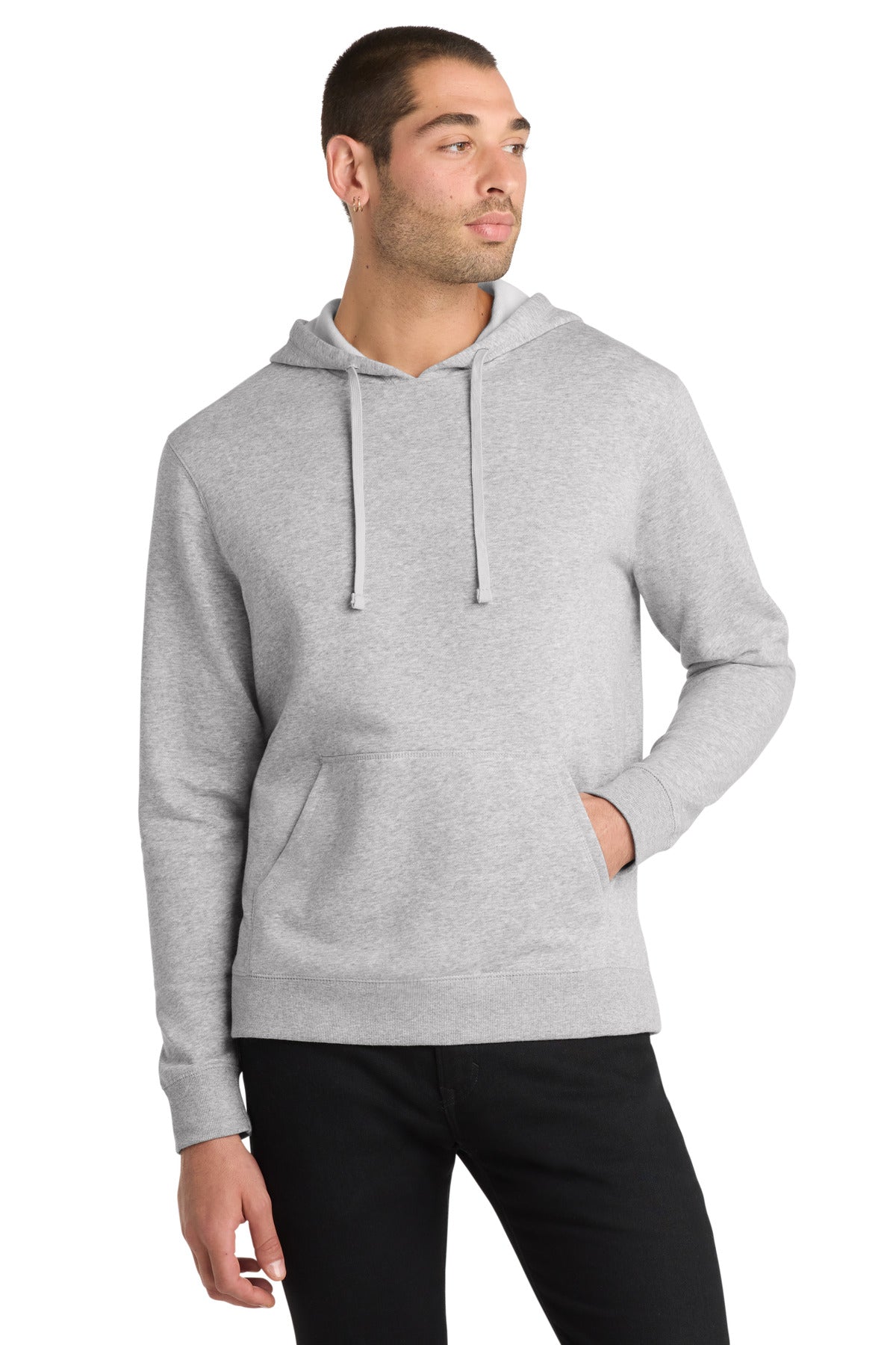 District® Lightweight Fleece Hoodie. DM391