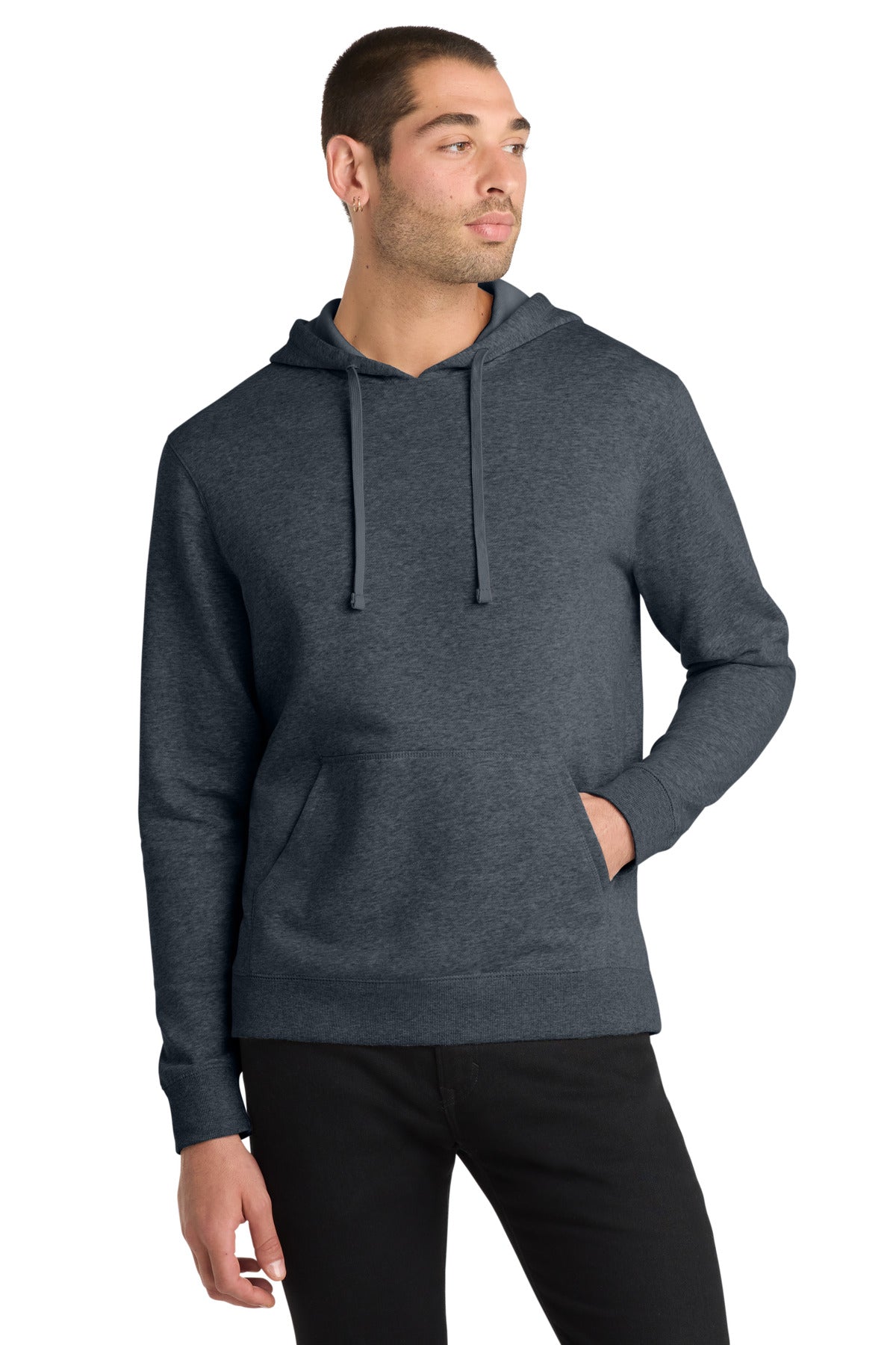 District® Lightweight Fleece Hoodie. DM391