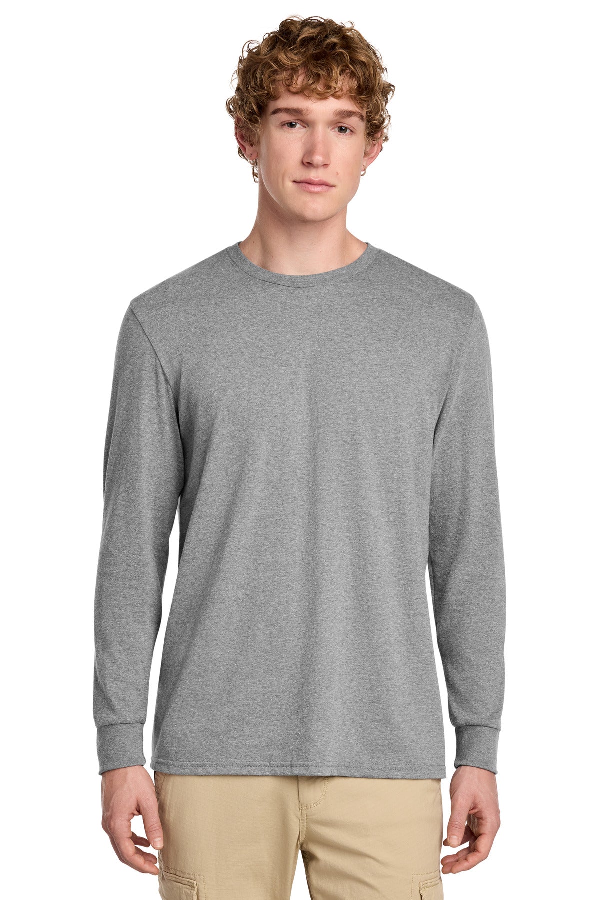 District® Perfect Blend® CVC Long Sleeve Tee DT109