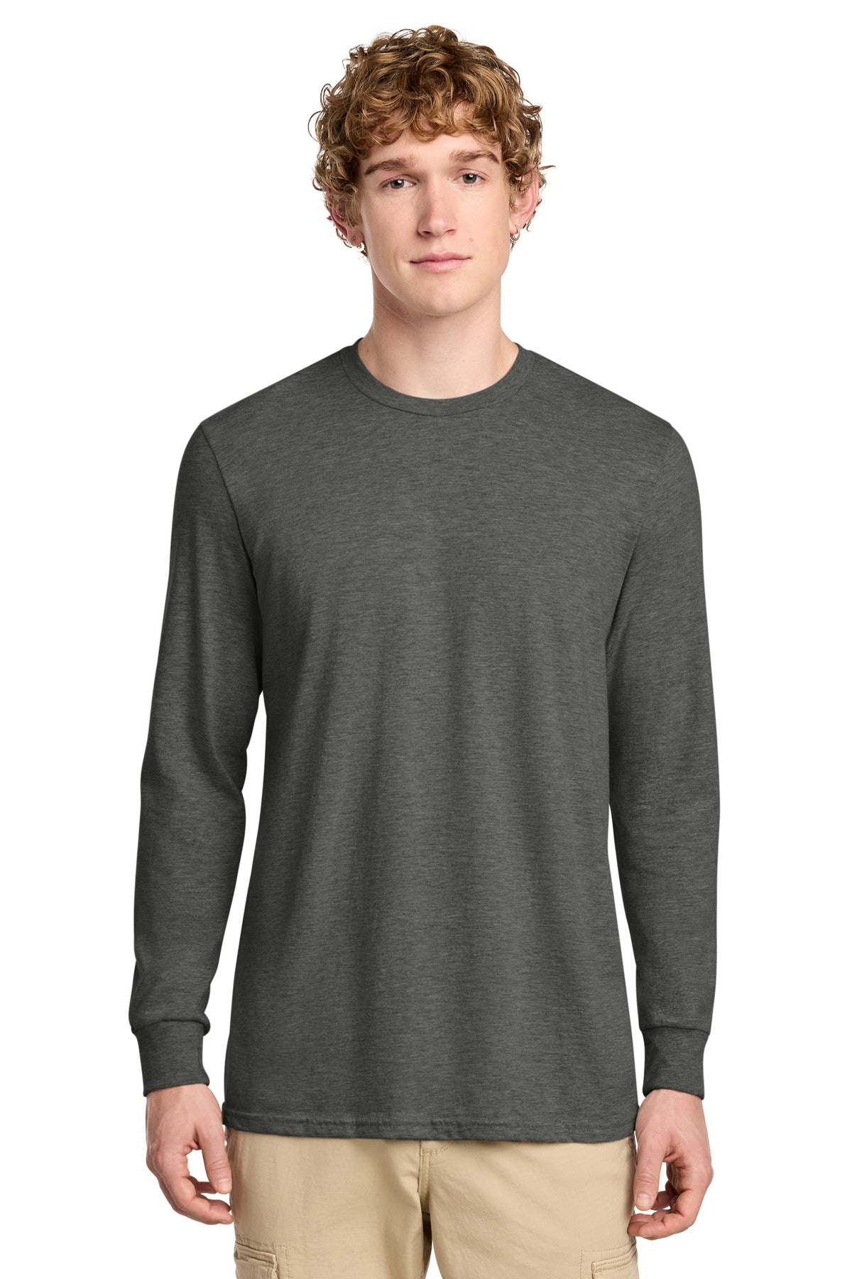 District® Perfect Blend® CVC Long Sleeve Tee DT109