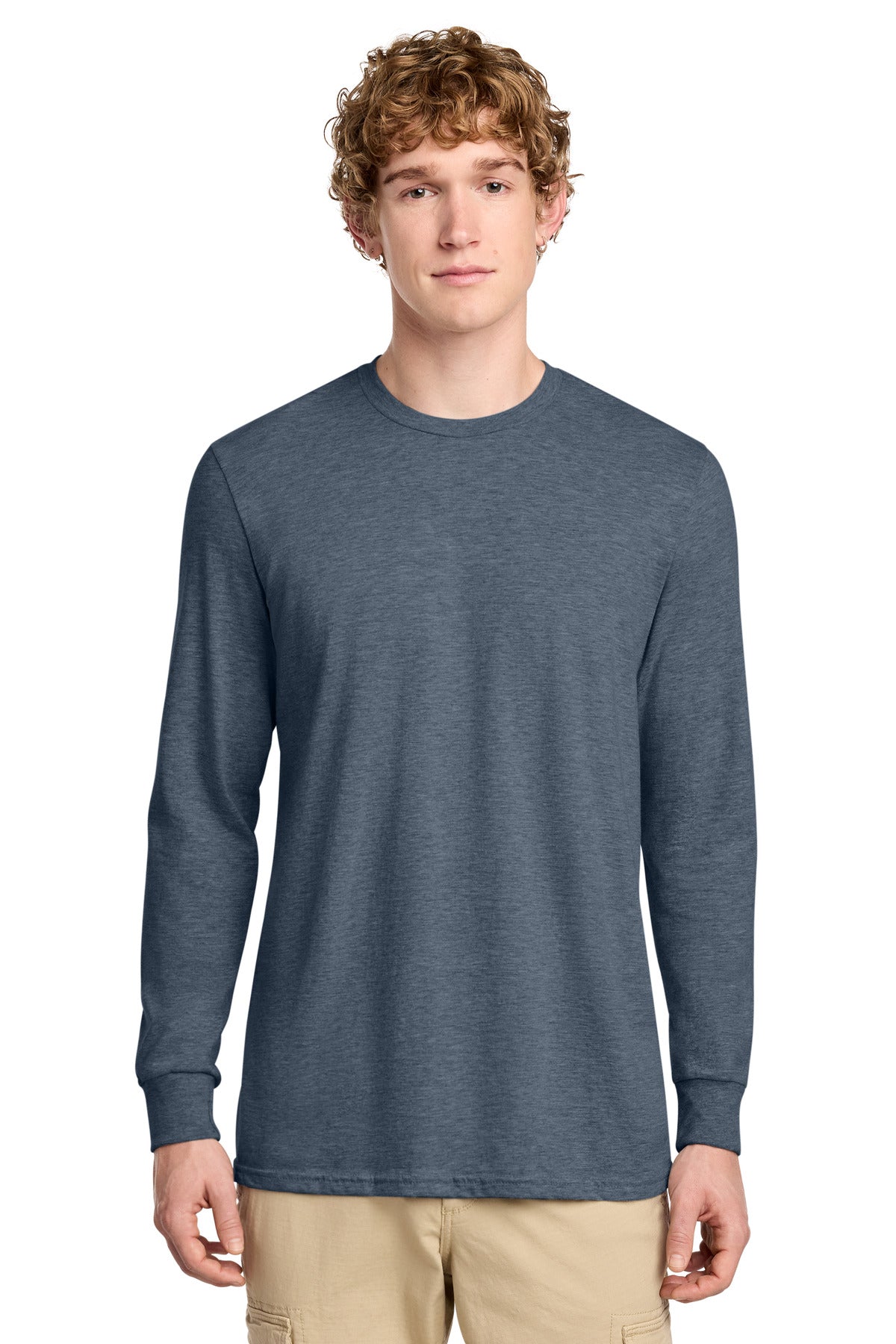 District® Perfect Blend® CVC Long Sleeve Tee DT109