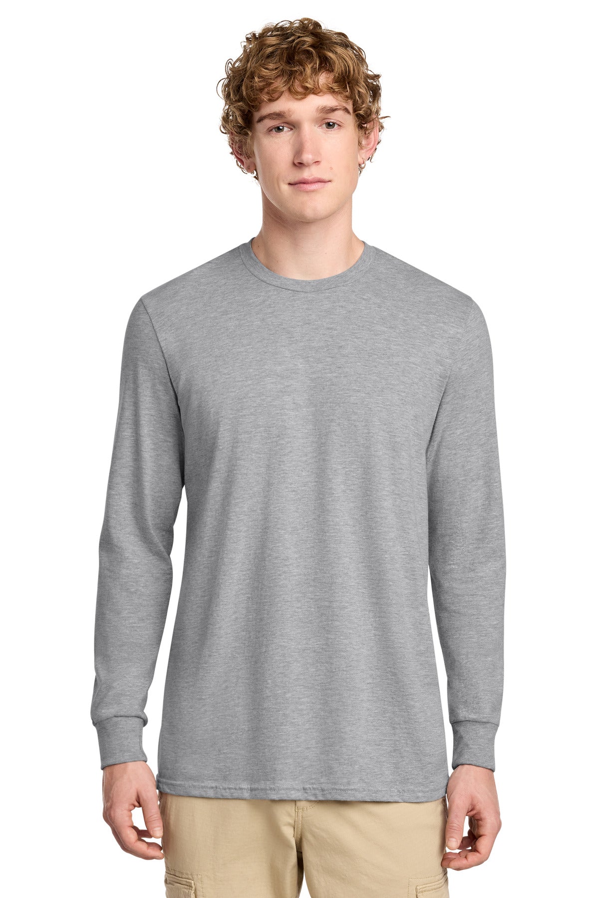 District® Perfect Blend® CVC Long Sleeve Tee DT109
