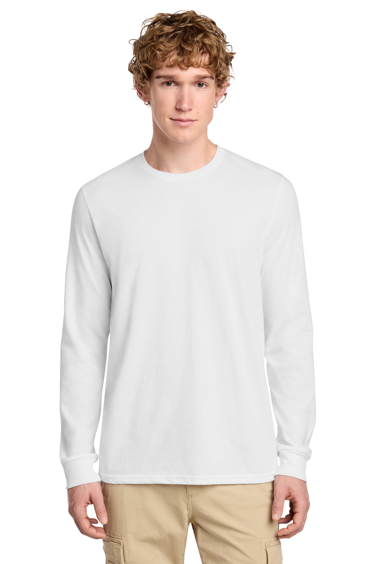 District® Perfect Blend® CVC Long Sleeve Tee DT109