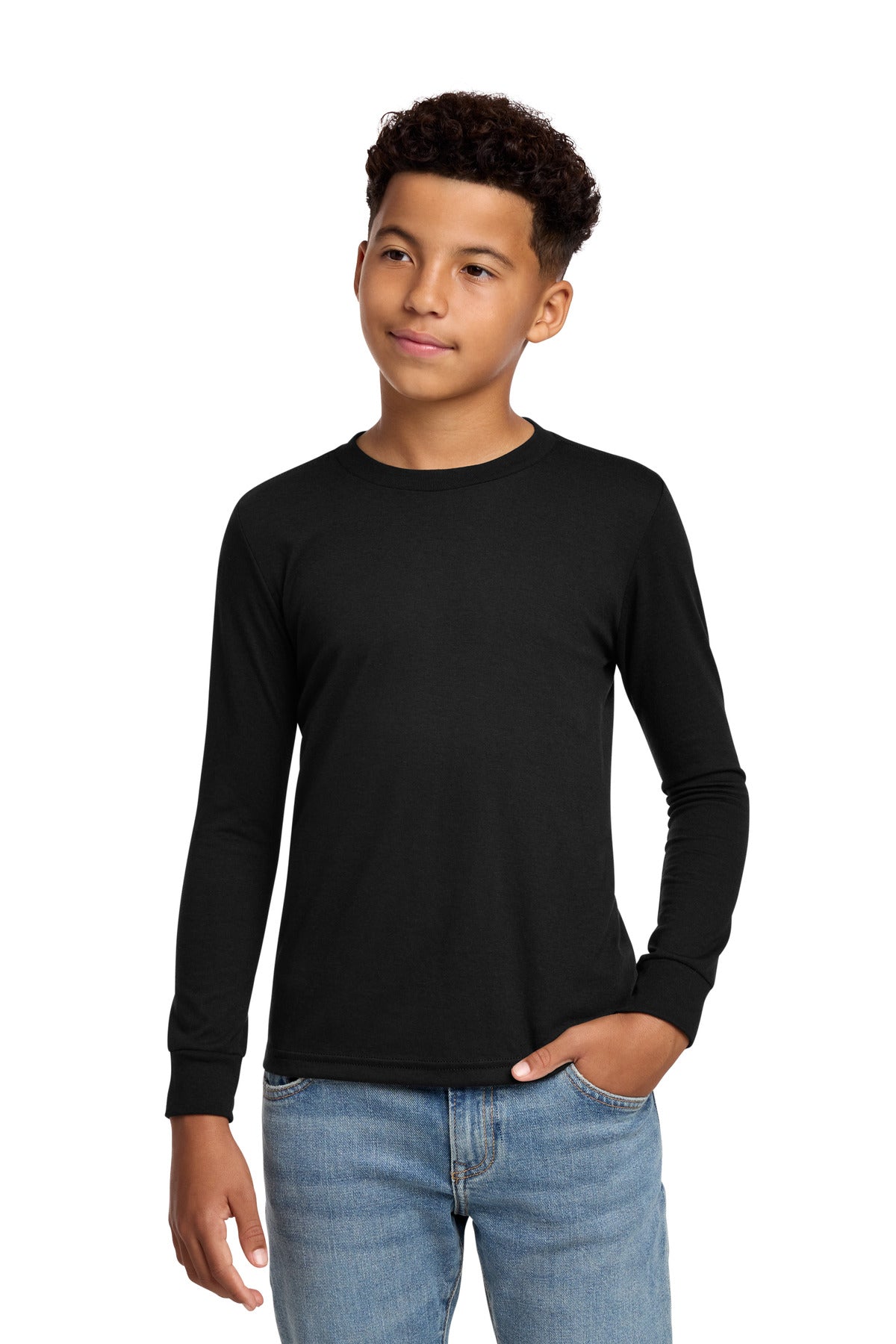 District® Youth Perfect Tri® Long Sleeve Tee DT132Y