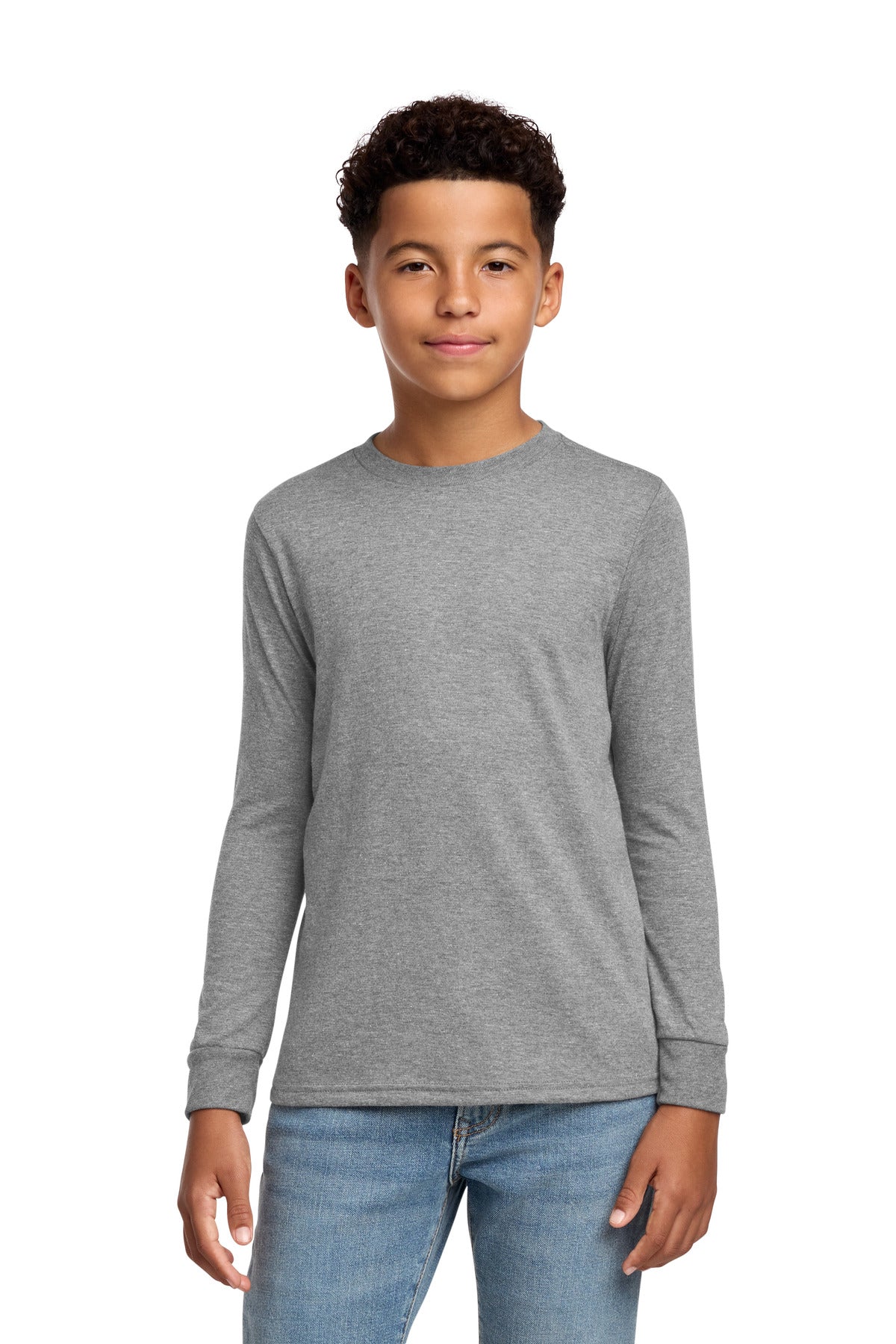 District® Youth Perfect Tri® Long Sleeve Tee DT132Y