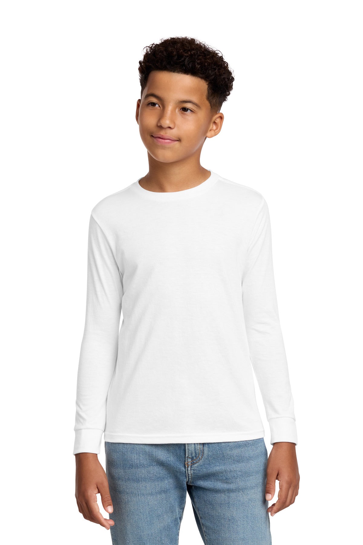District® Youth Perfect Tri® Long Sleeve Tee DT132Y