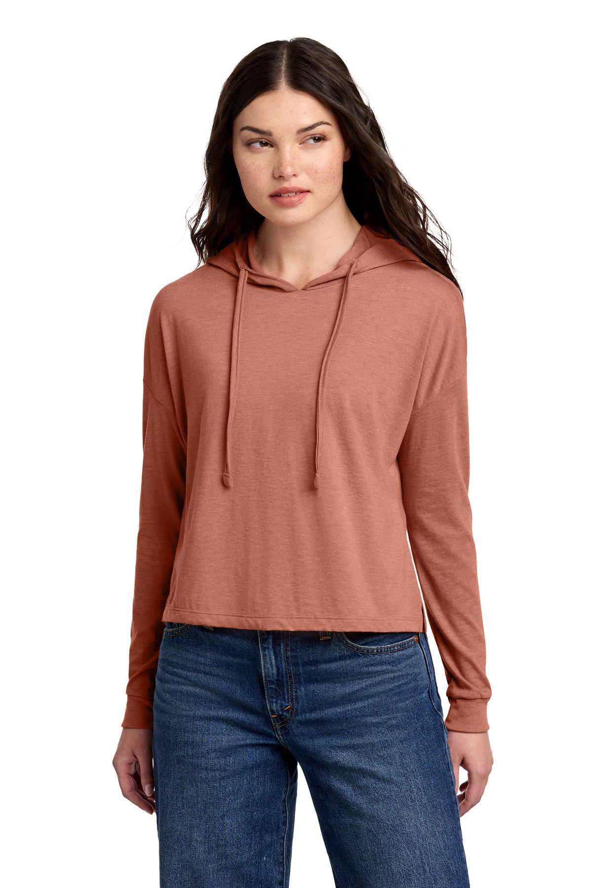 District® Women's Perfect Tri® Midi Long Sleeve Hoodie DT1390L