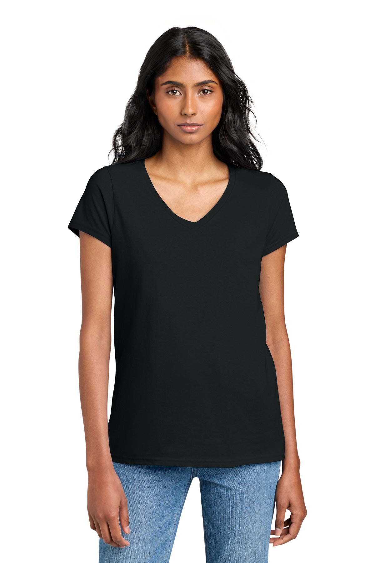 District® Women's The Concert Tee® V-Neck DT5002
