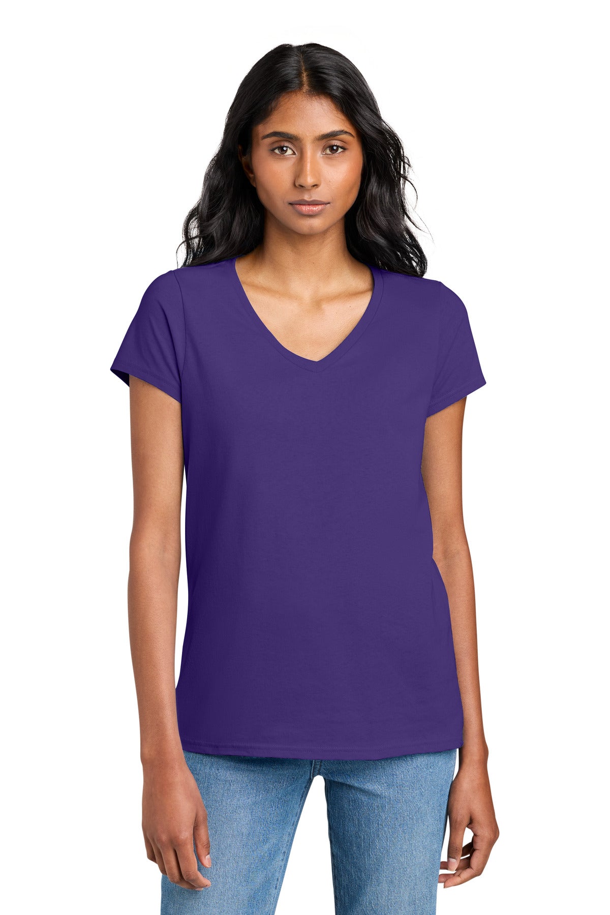 District® Women's The Concert Tee® V-Neck DT5002
