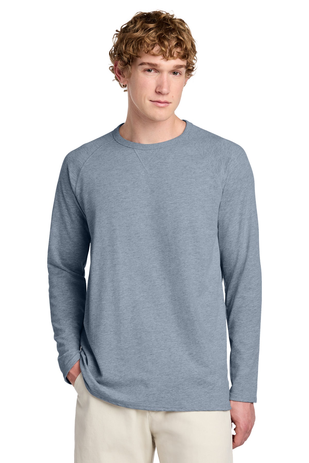 District® Featherweight French Terry™ Long Sleeve Crewneck DT572
