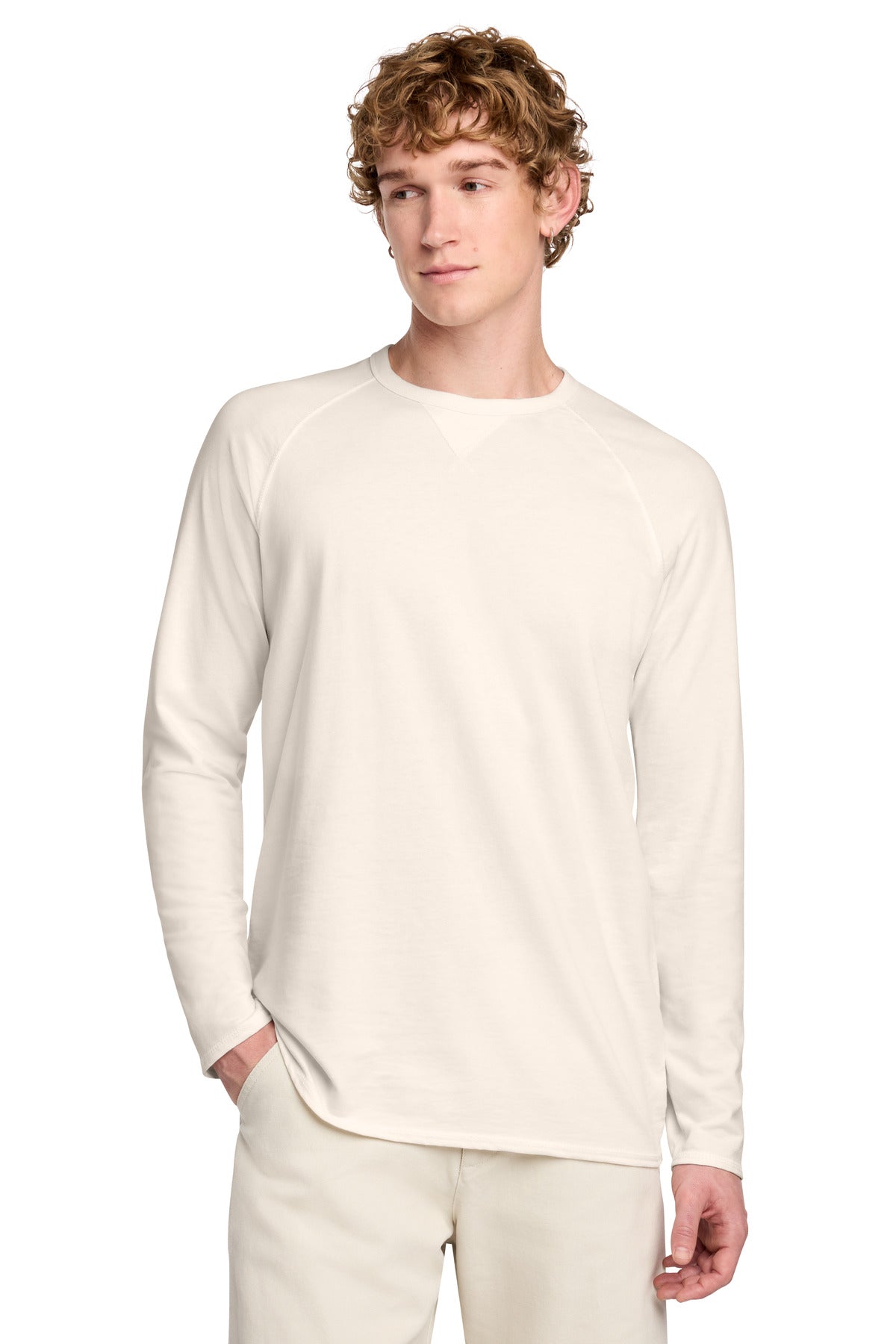 District® Featherweight French Terry™ Long Sleeve Crewneck DT572