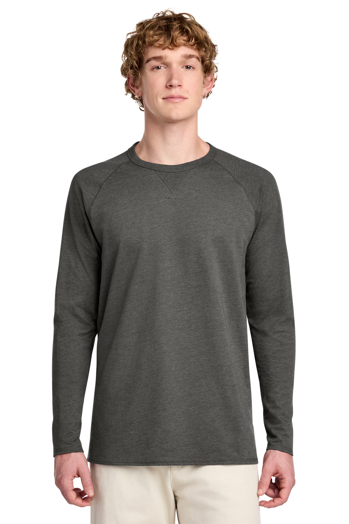 District® Featherweight French Terry™ Long Sleeve Crewneck DT572