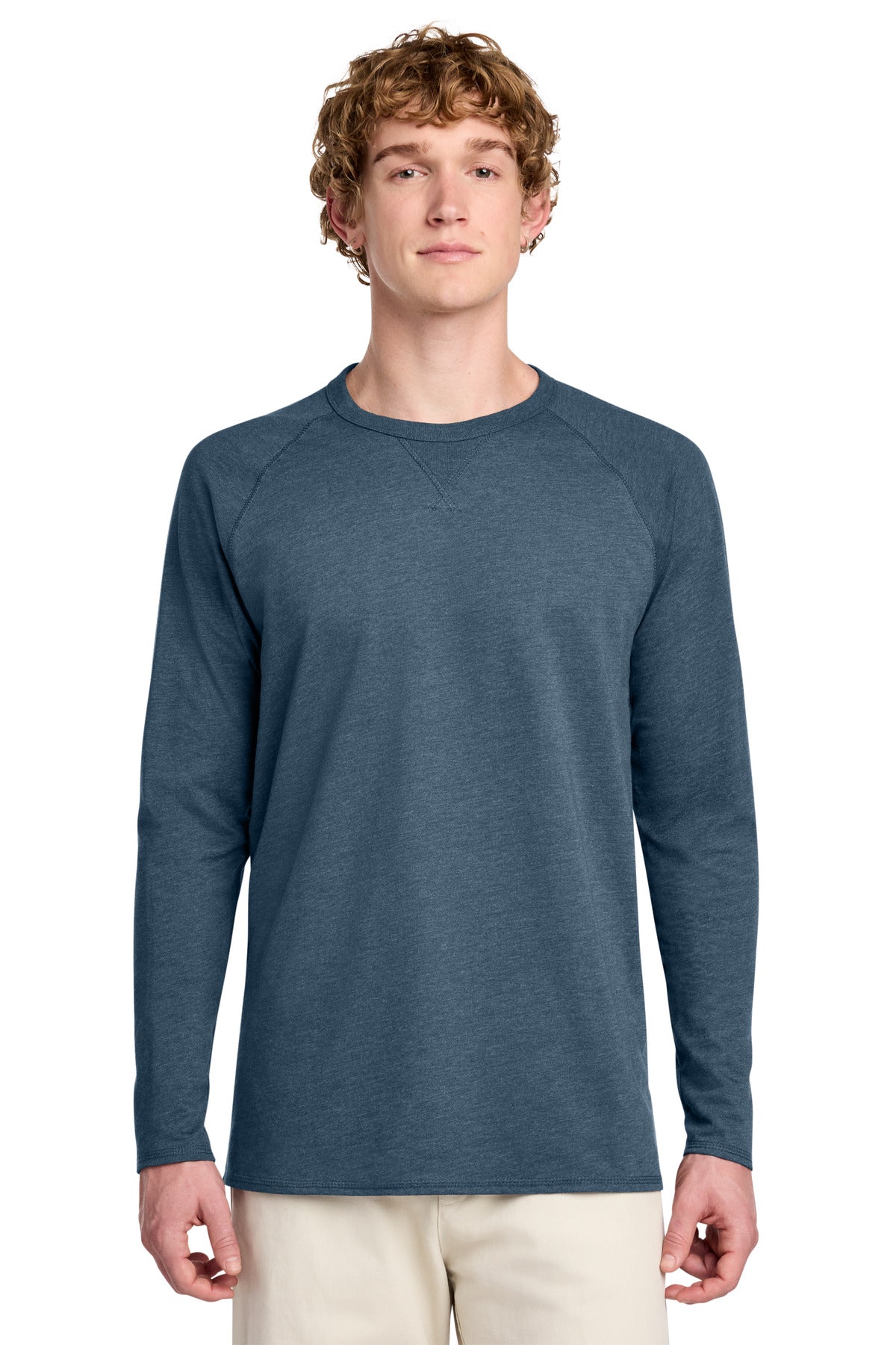 District® Featherweight French Terry™ Long Sleeve Crewneck DT572