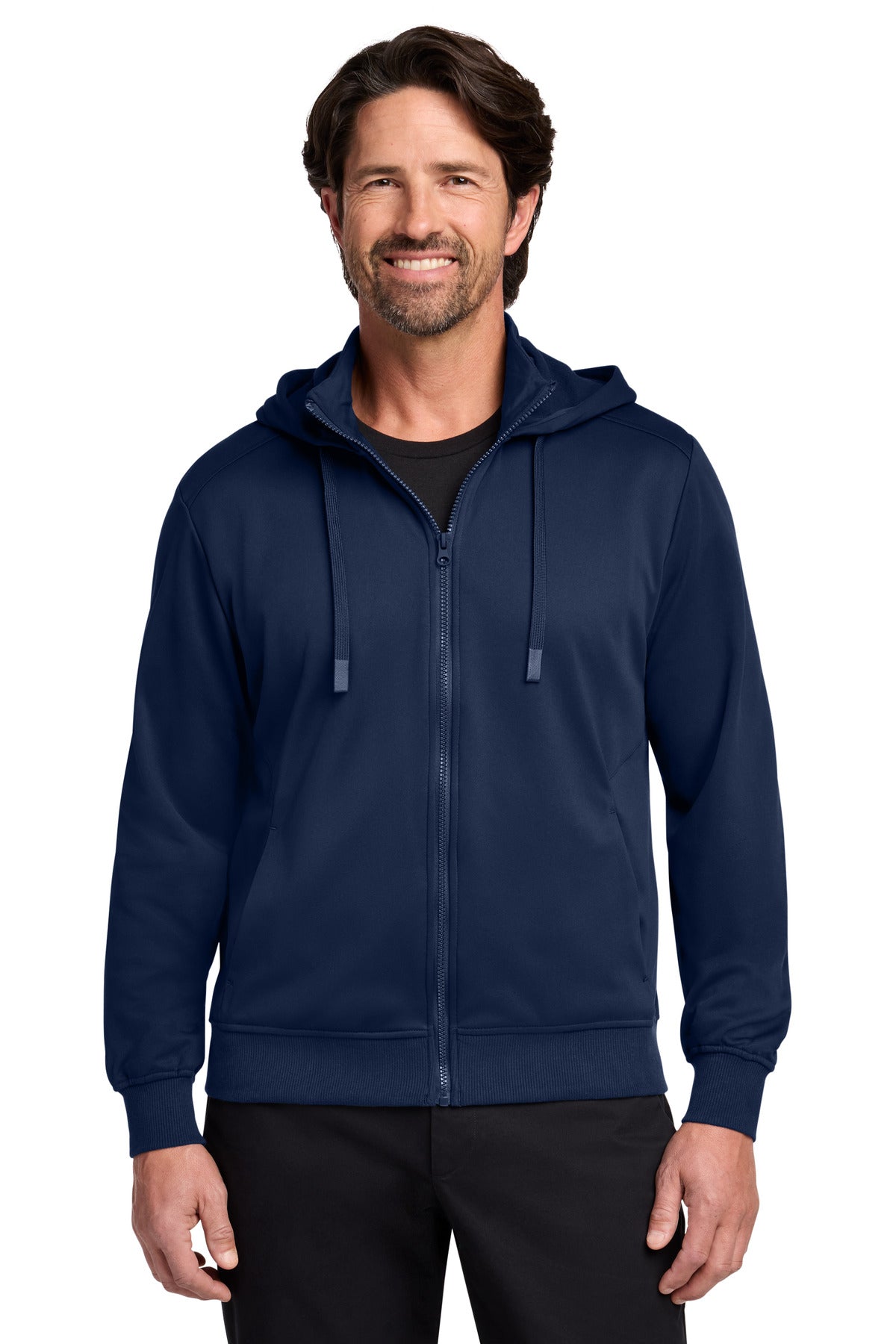 Port Authority® Smooth Fleece Hooded Jacket F814