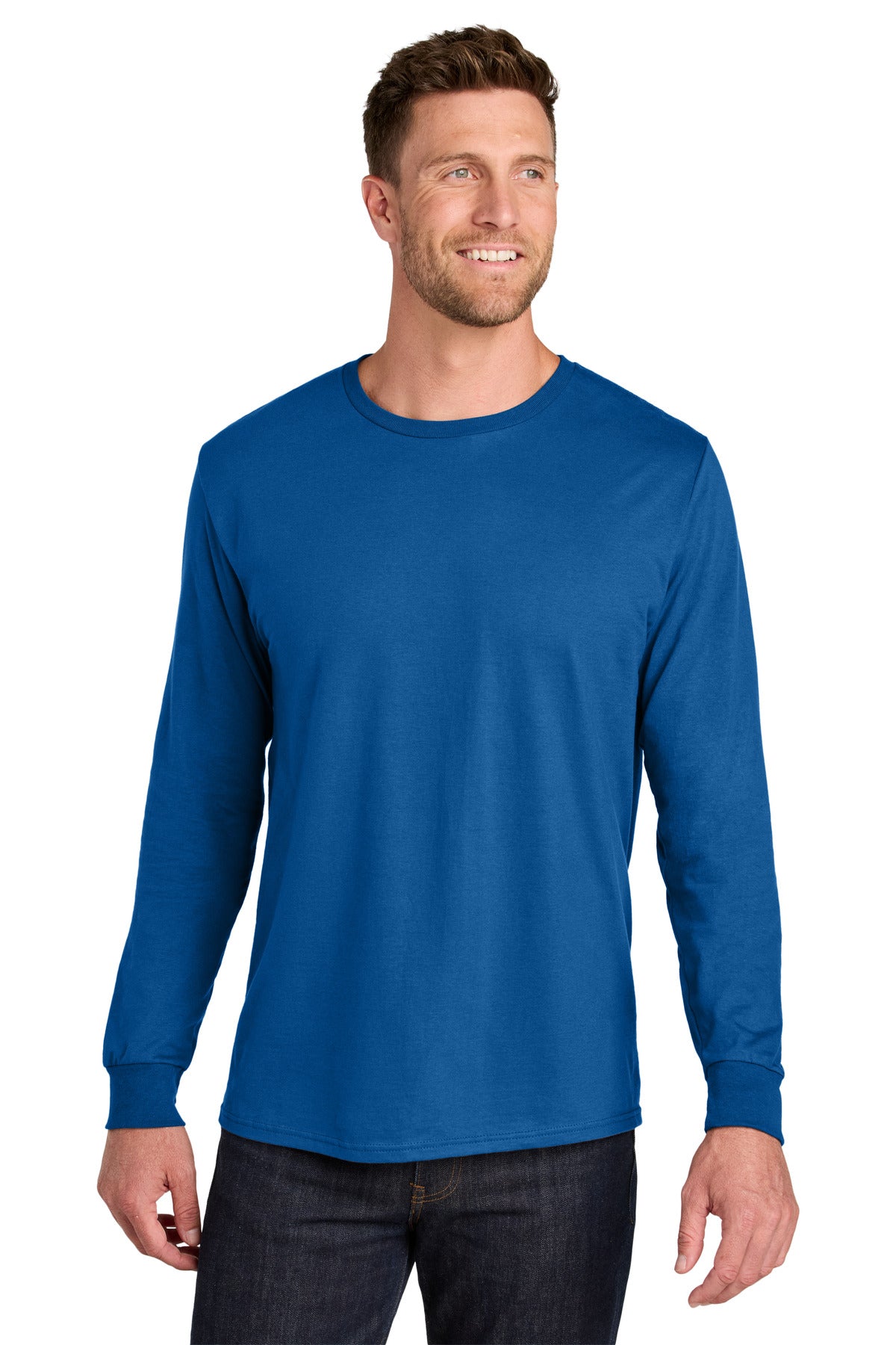 Jerzees Ultimate™ Unisex Ring Spun Long Sleeve T-Shirt IC46L