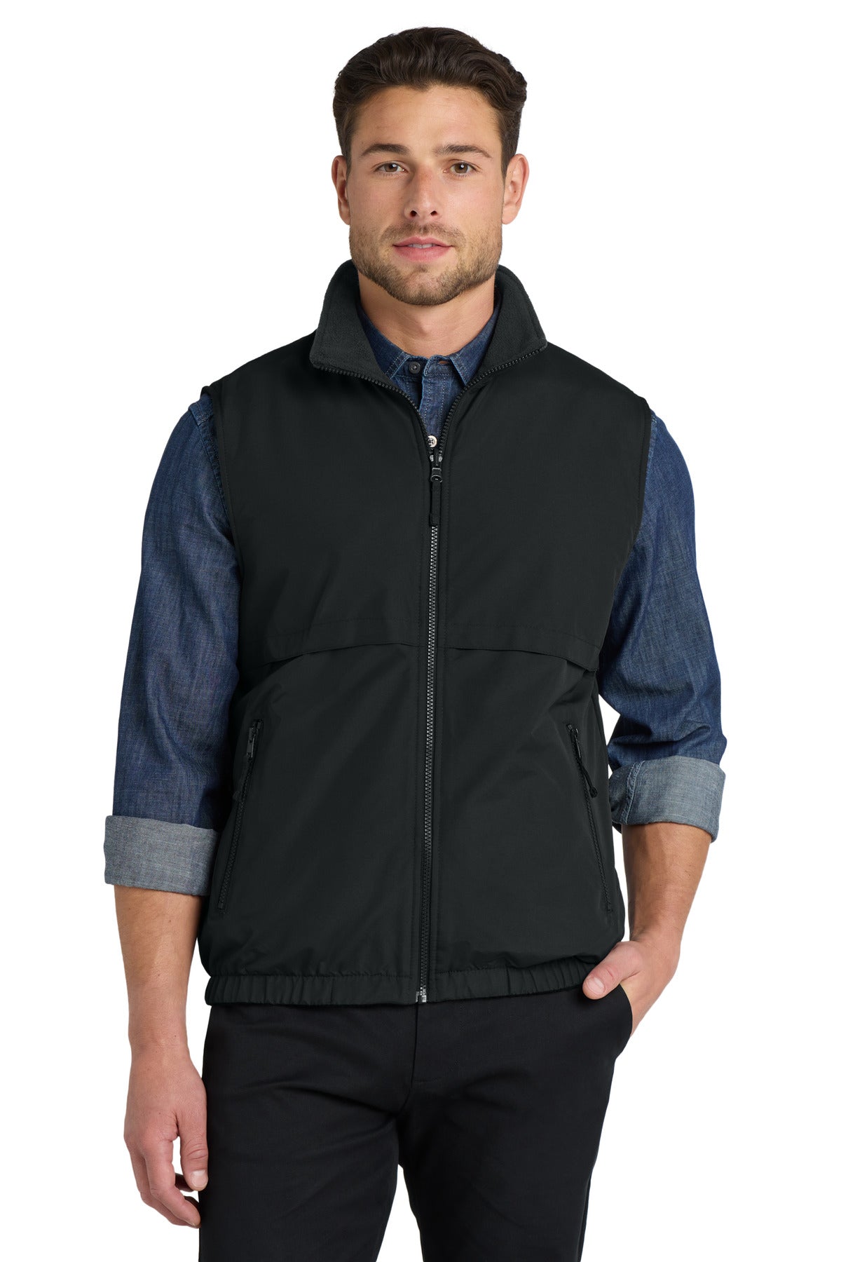Port Authority® Reversible Charger Vest. J7490