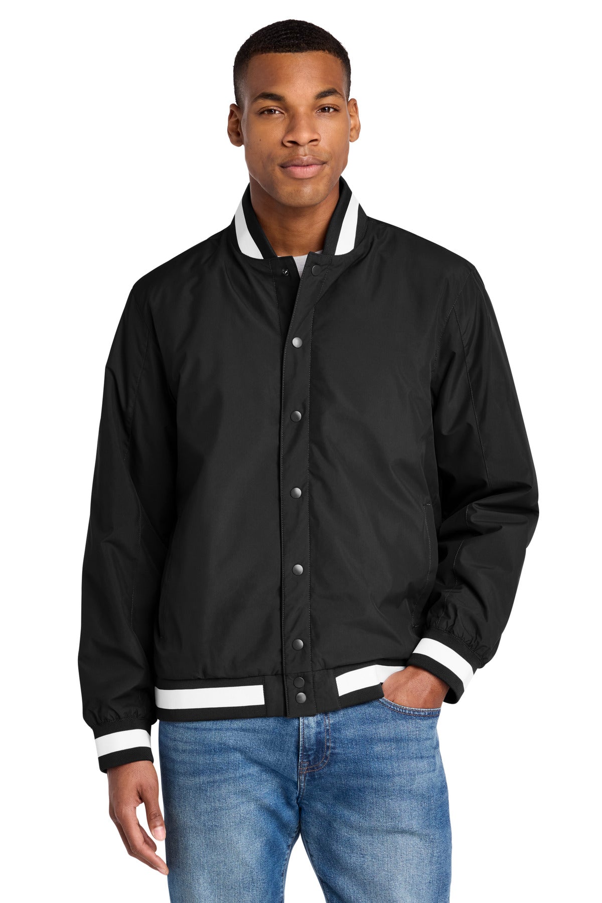 Sport-Tek® Insulated Varsity Jacket JST58