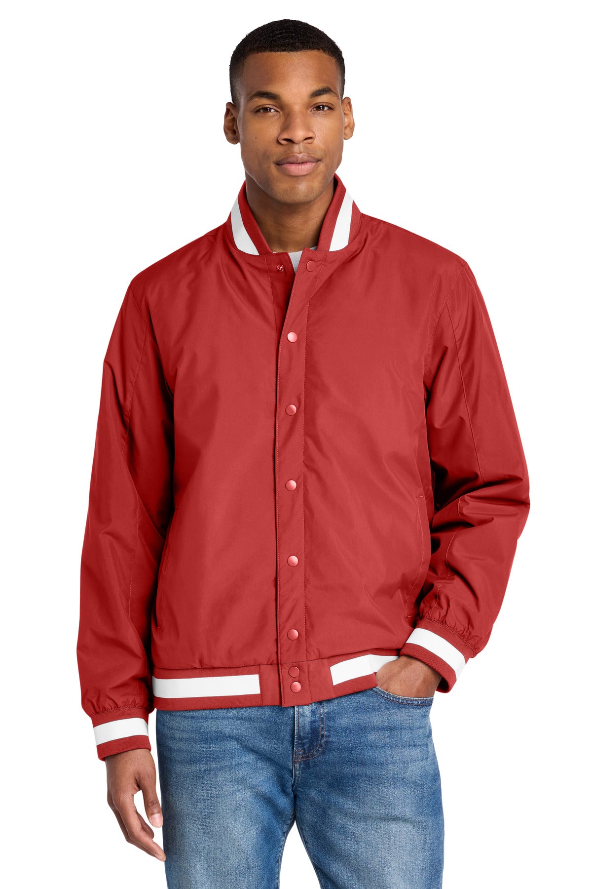 Sport-Tek® Insulated Varsity Jacket JST58