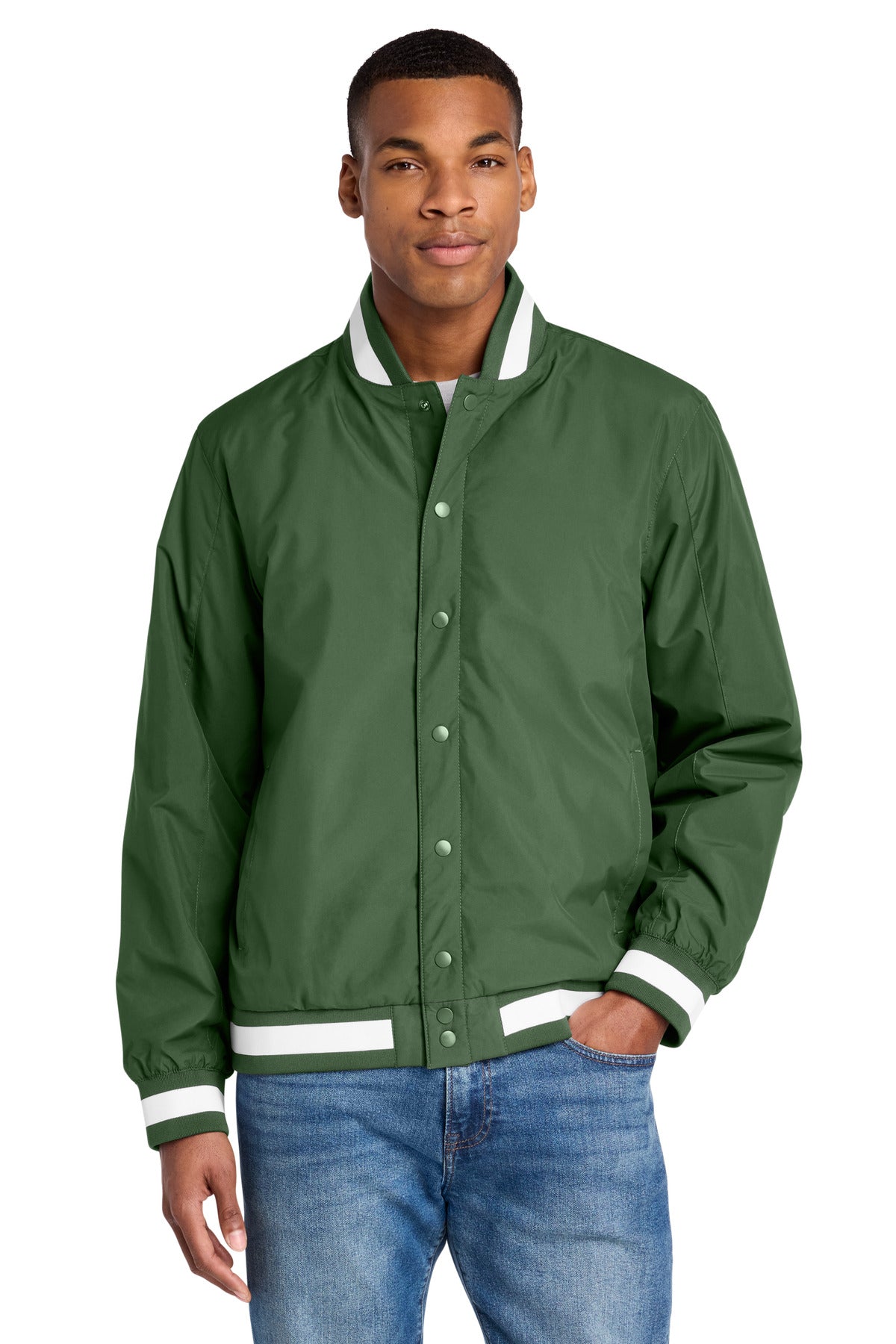 Sport-Tek® Insulated Varsity Jacket JST58