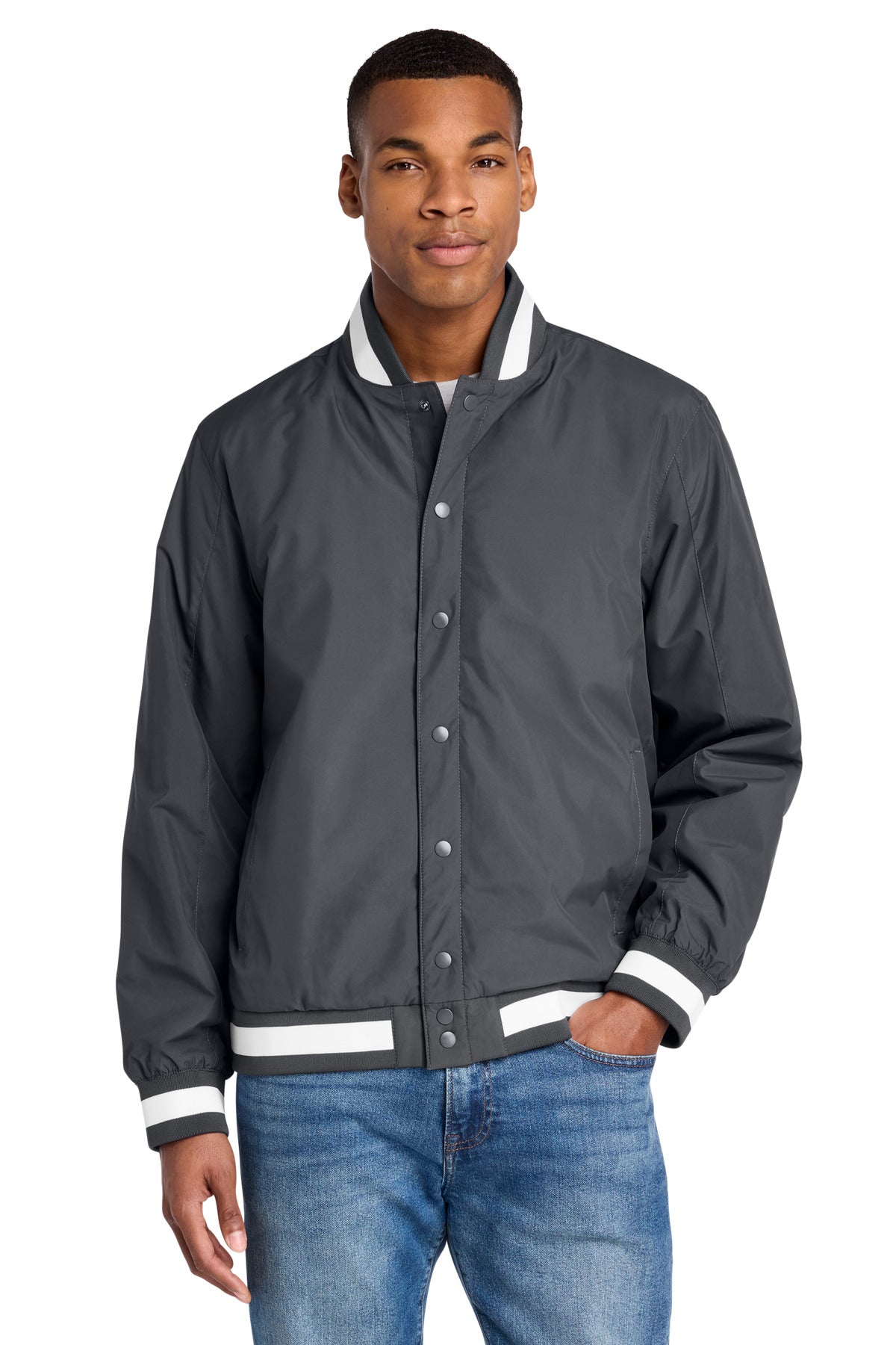 Sport-Tek® Insulated Varsity Jacket JST58