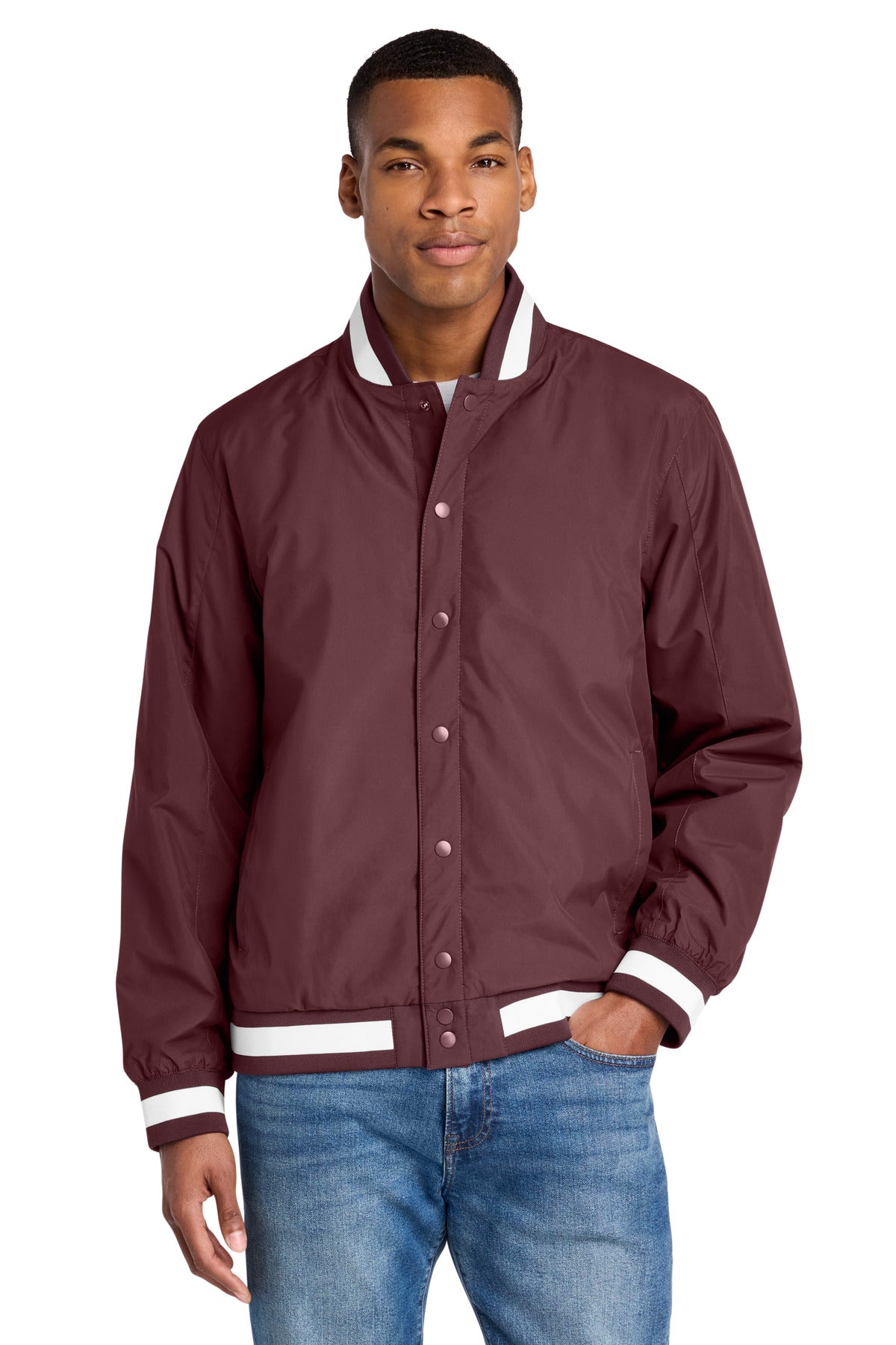 Sport-Tek® Insulated Varsity Jacket JST58