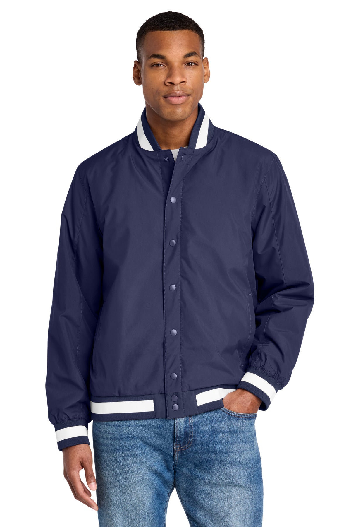 Sport-Tek® Insulated Varsity Jacket JST58