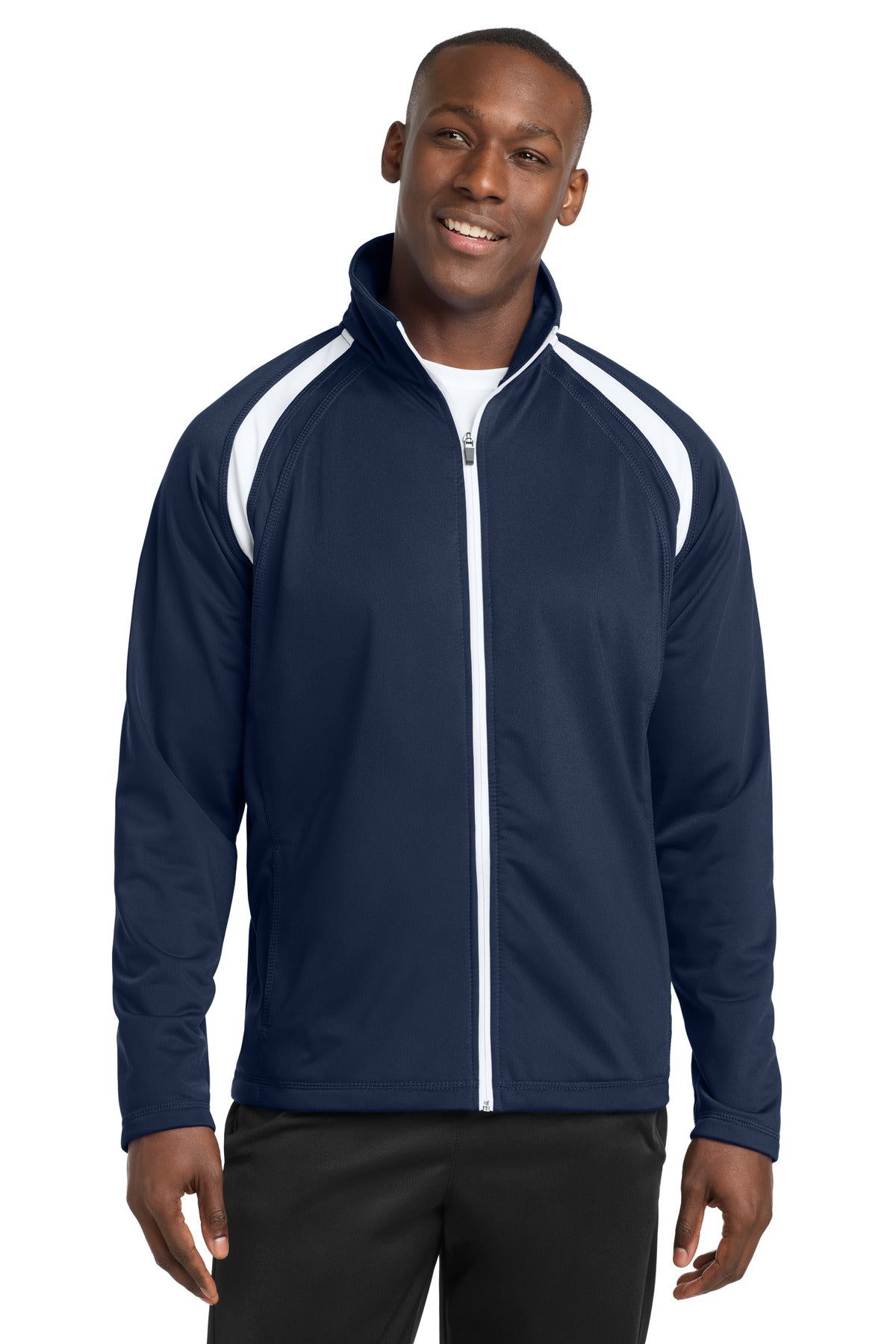 Sport-Tek® Tricot Track Jacket. JST90