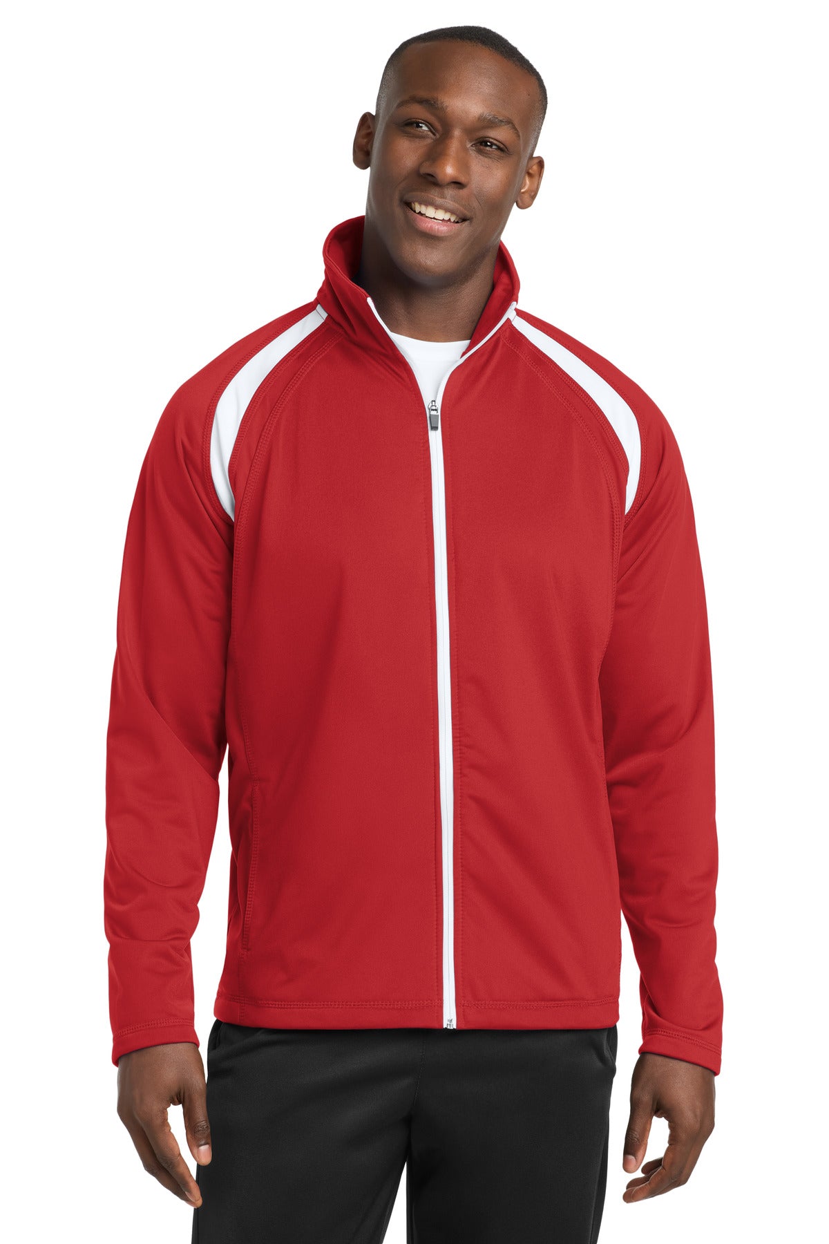Sport-Tek® Tricot Track Jacket. JST90
