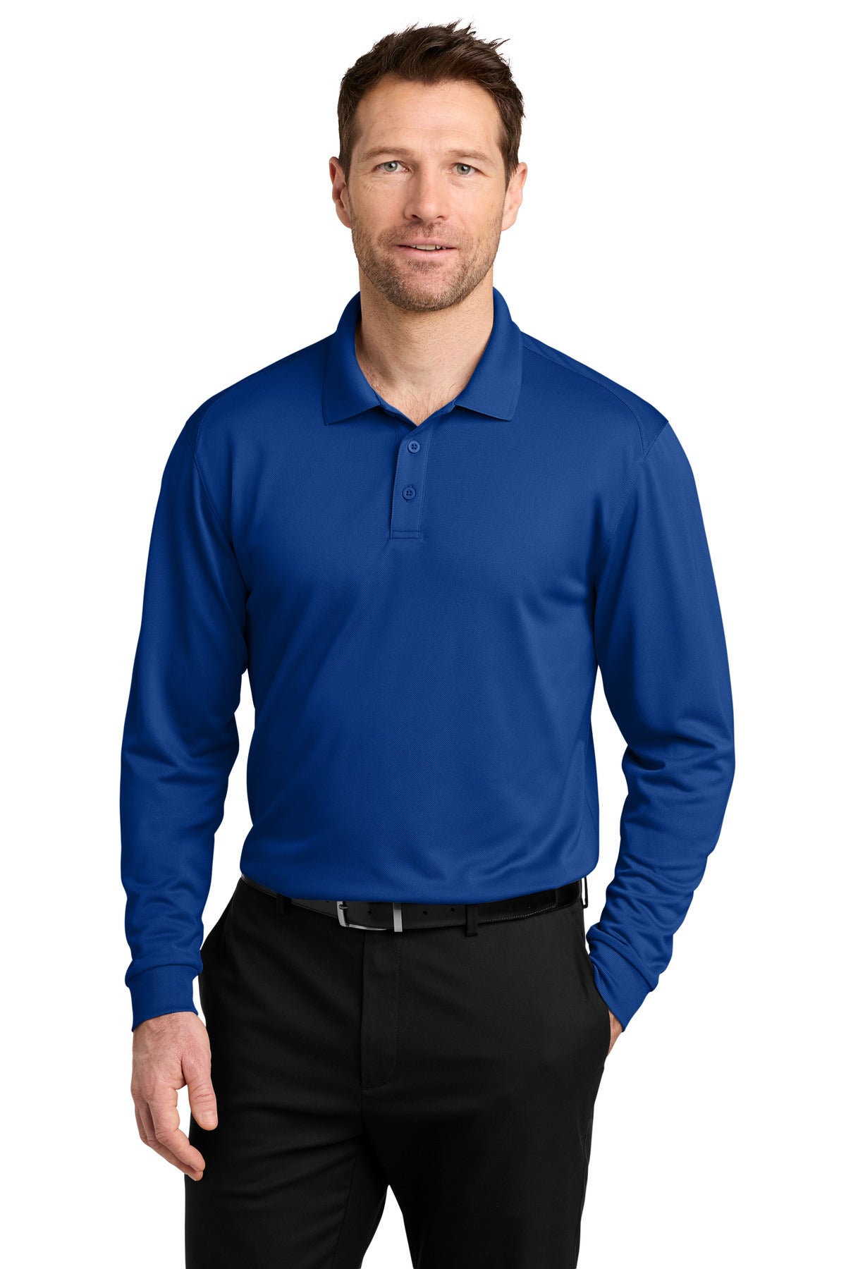 Port Authority® Wearever Performance Pique Long Sleeve Polo K240LS