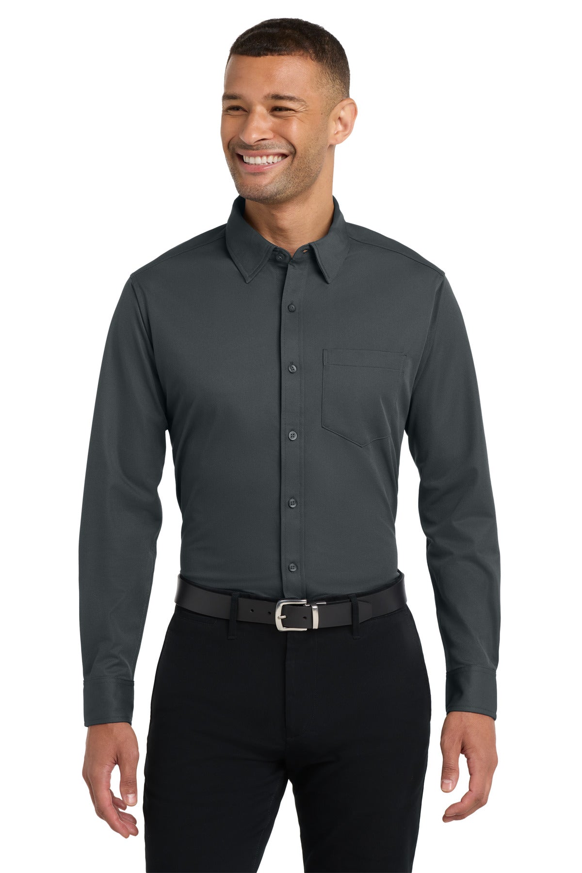 Port Authority® Dimension Knit Dress Shirt. K570