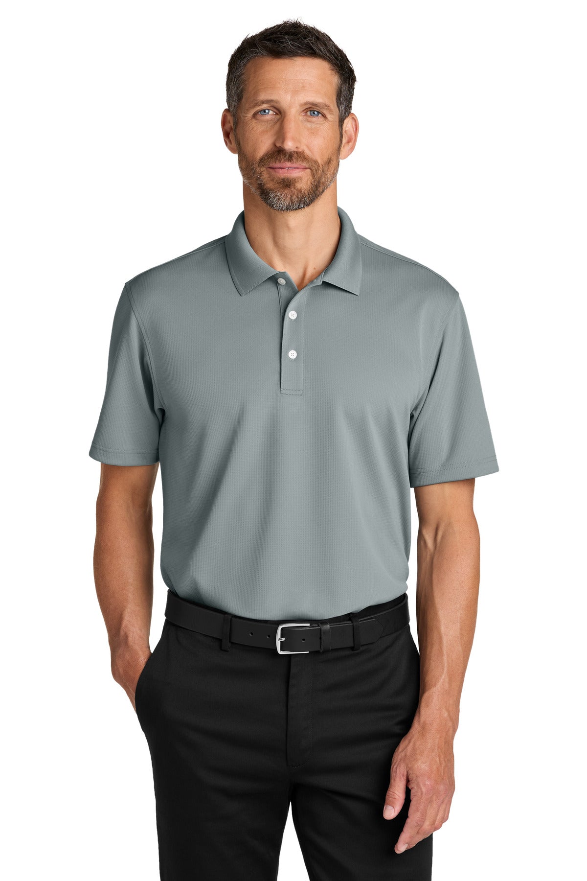 Port Authority® Dry Zone® Stain-Release Grid Polo K845