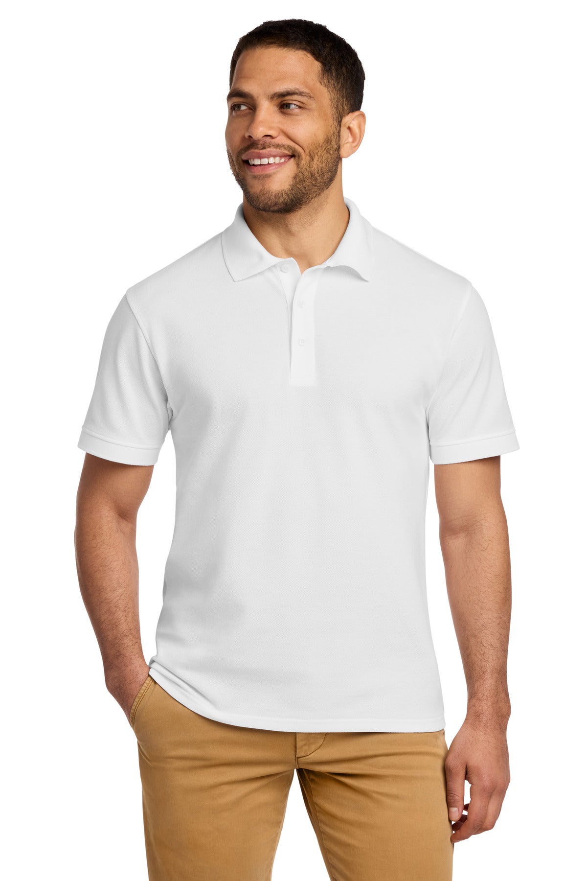 Port & Co® Combed Ring Spun Pique Polo. KP1500