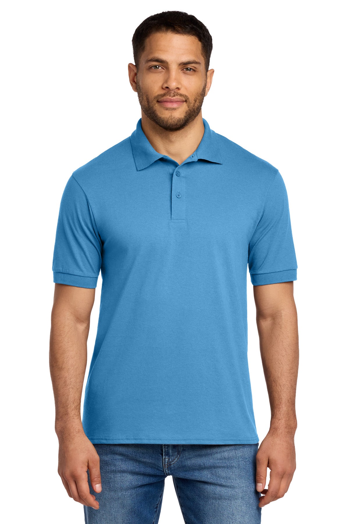 Port & Co® Core Blend Jersey Knit Polo. KP55