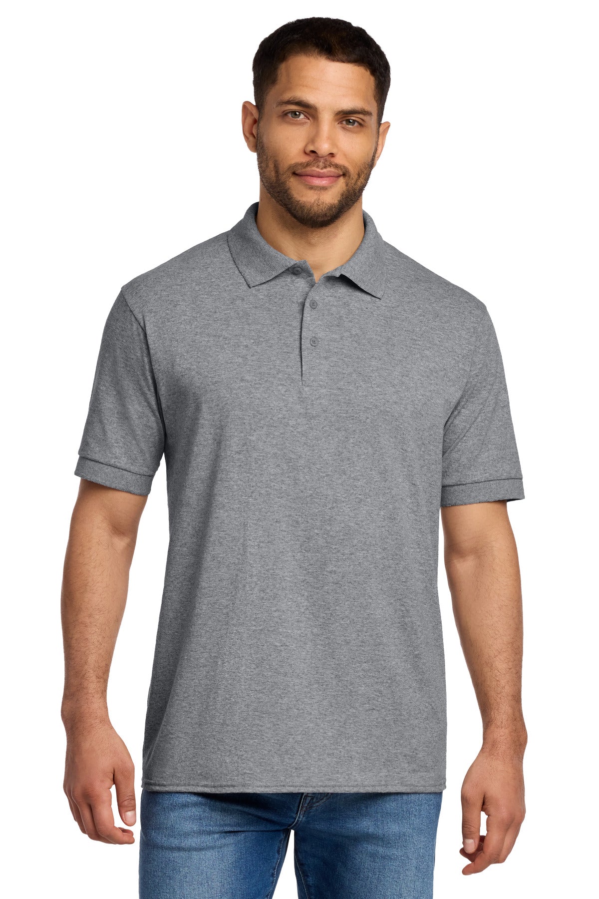 Port & Co® Core Blend Jersey Knit Polo. KP55