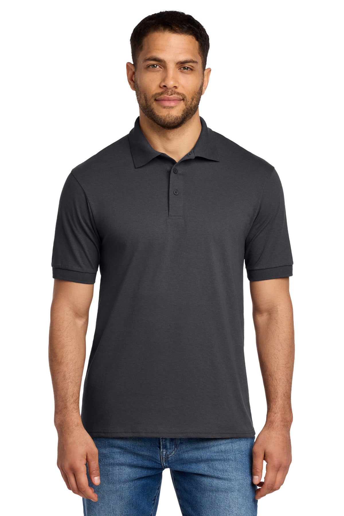 Port & Co® Core Blend Jersey Knit Polo. KP55