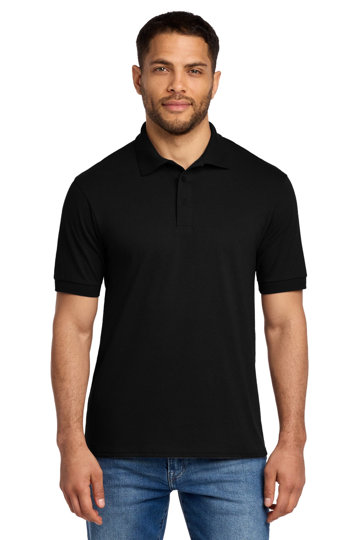 Port & Co® Core Blend Jersey Knit Polo. KP55