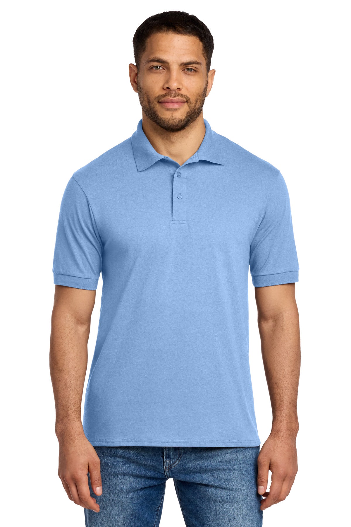 Port & Co® Core Blend Jersey Knit Polo. KP55