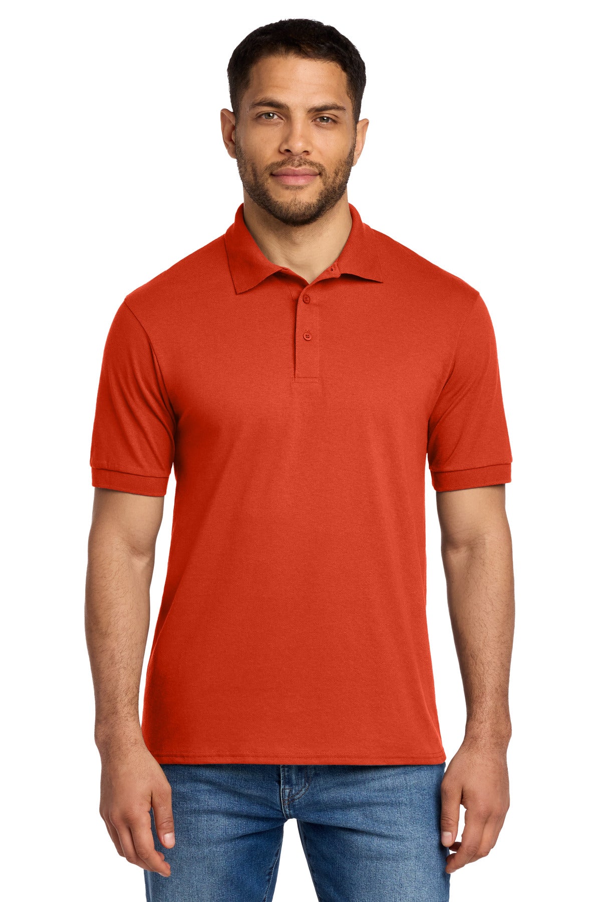 Port & Co® Tall Core Blend Jersey Knit Polo. KP55T
