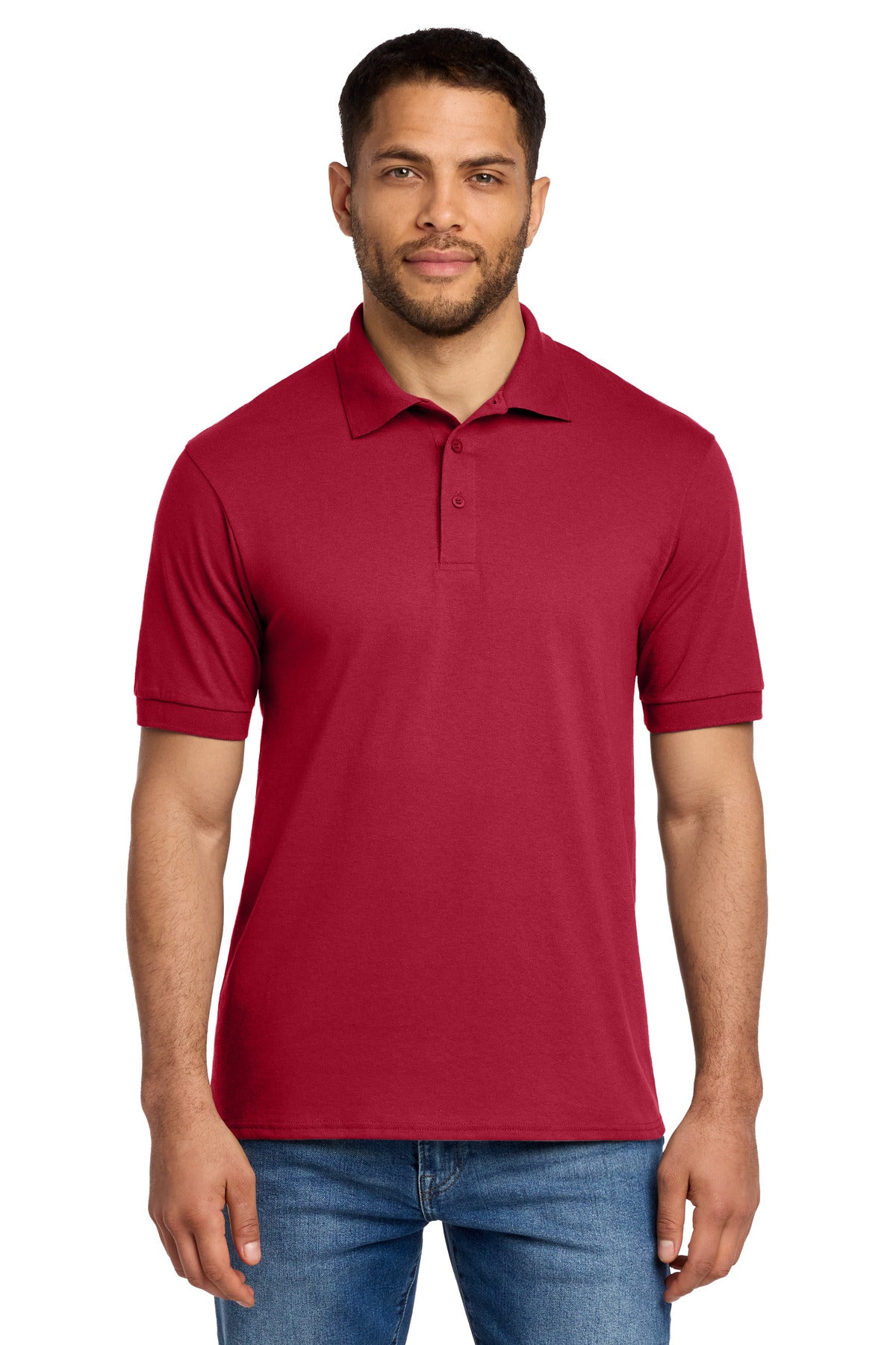 Port & Co® Core Blend Jersey Knit Polo. KP55