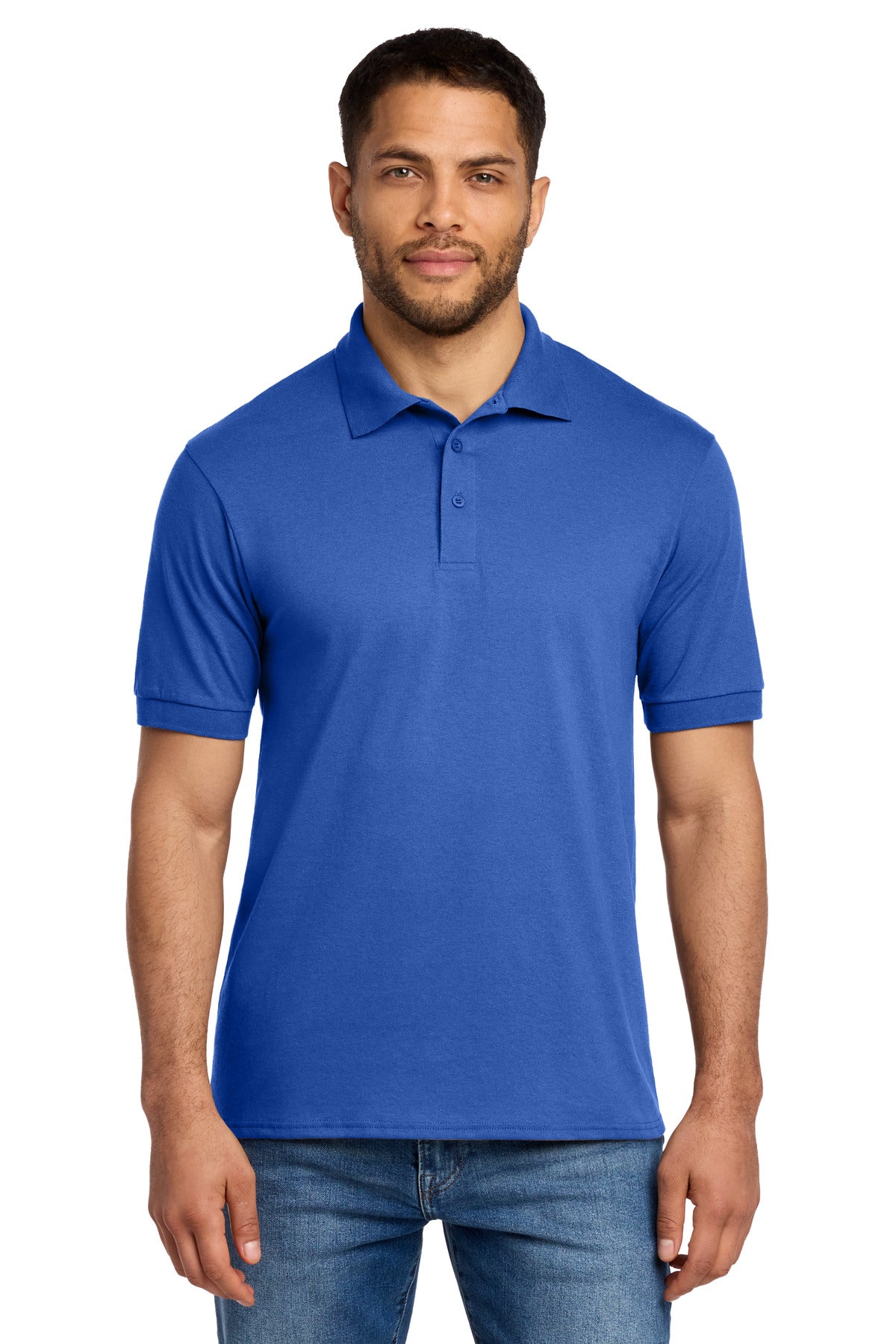 Port & Co® Tall Core Blend Jersey Knit Polo. KP55T