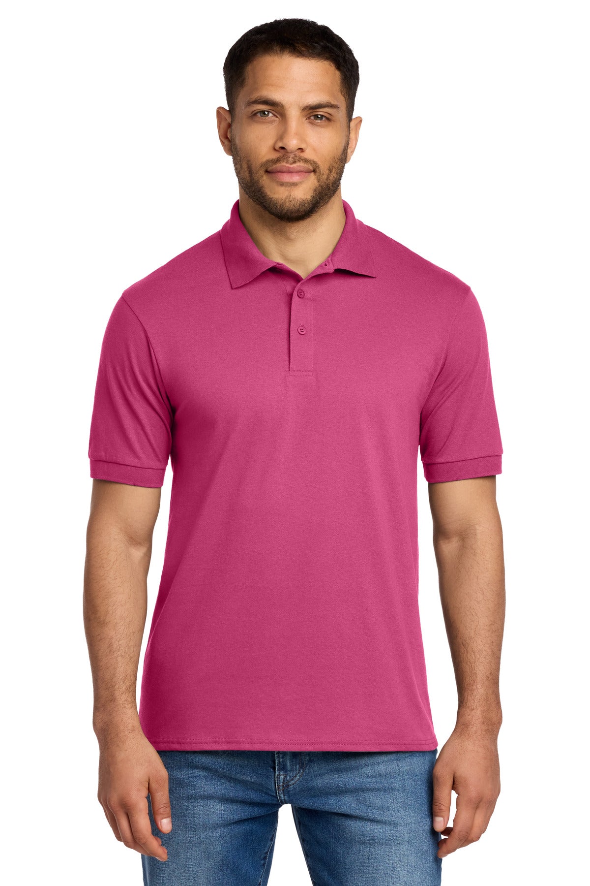 Port & Co® Core Blend Jersey Knit Polo. KP55
