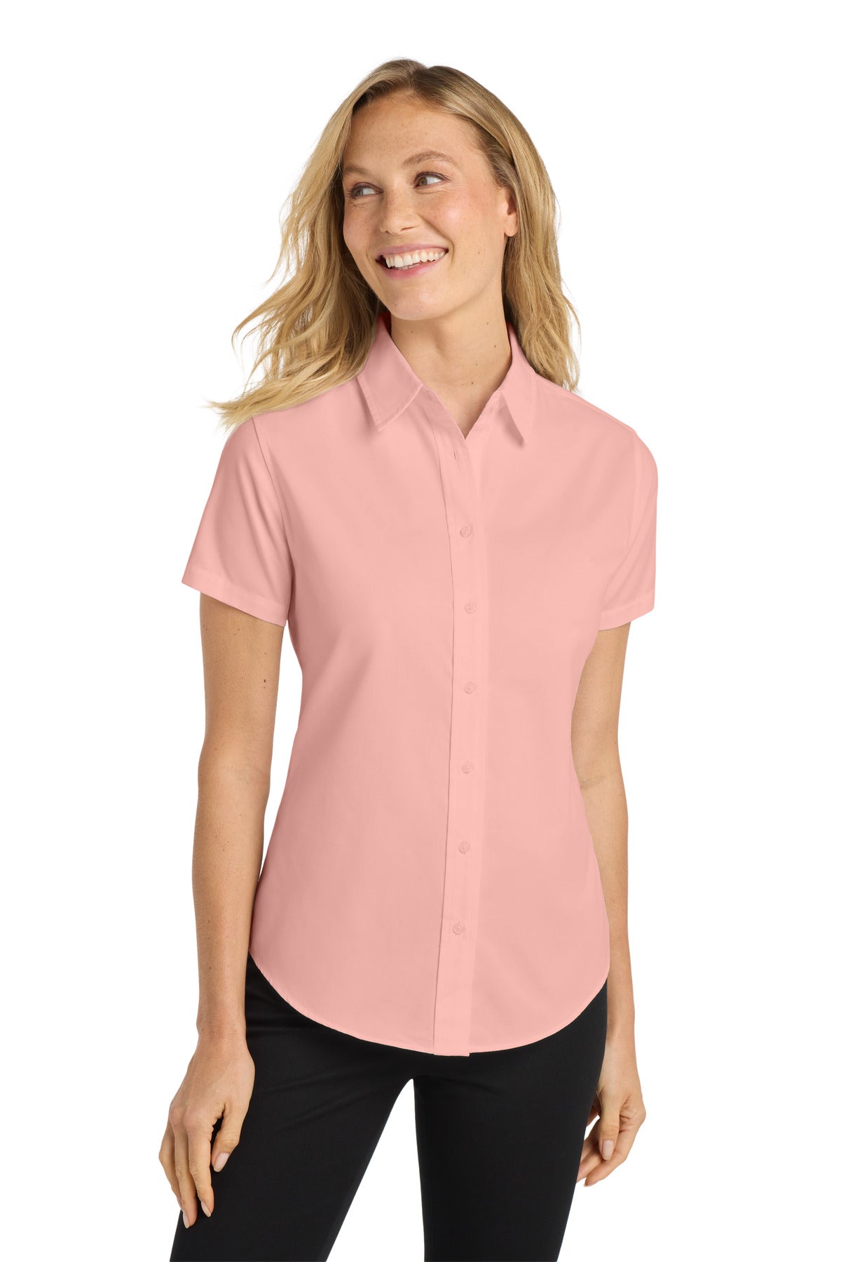 Port Authority® Women's Short Sleeve Easy Care  Shirt.  L508