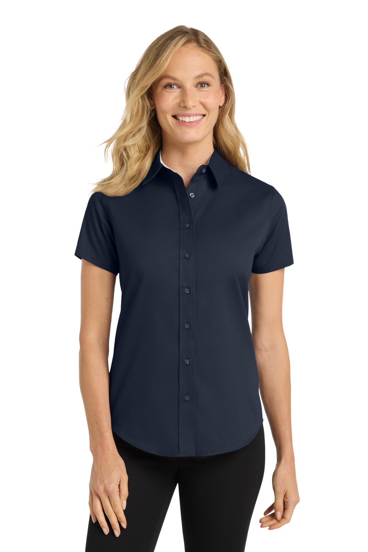 Port Authority® Women's Short Sleeve Easy Care  Shirt.  L508